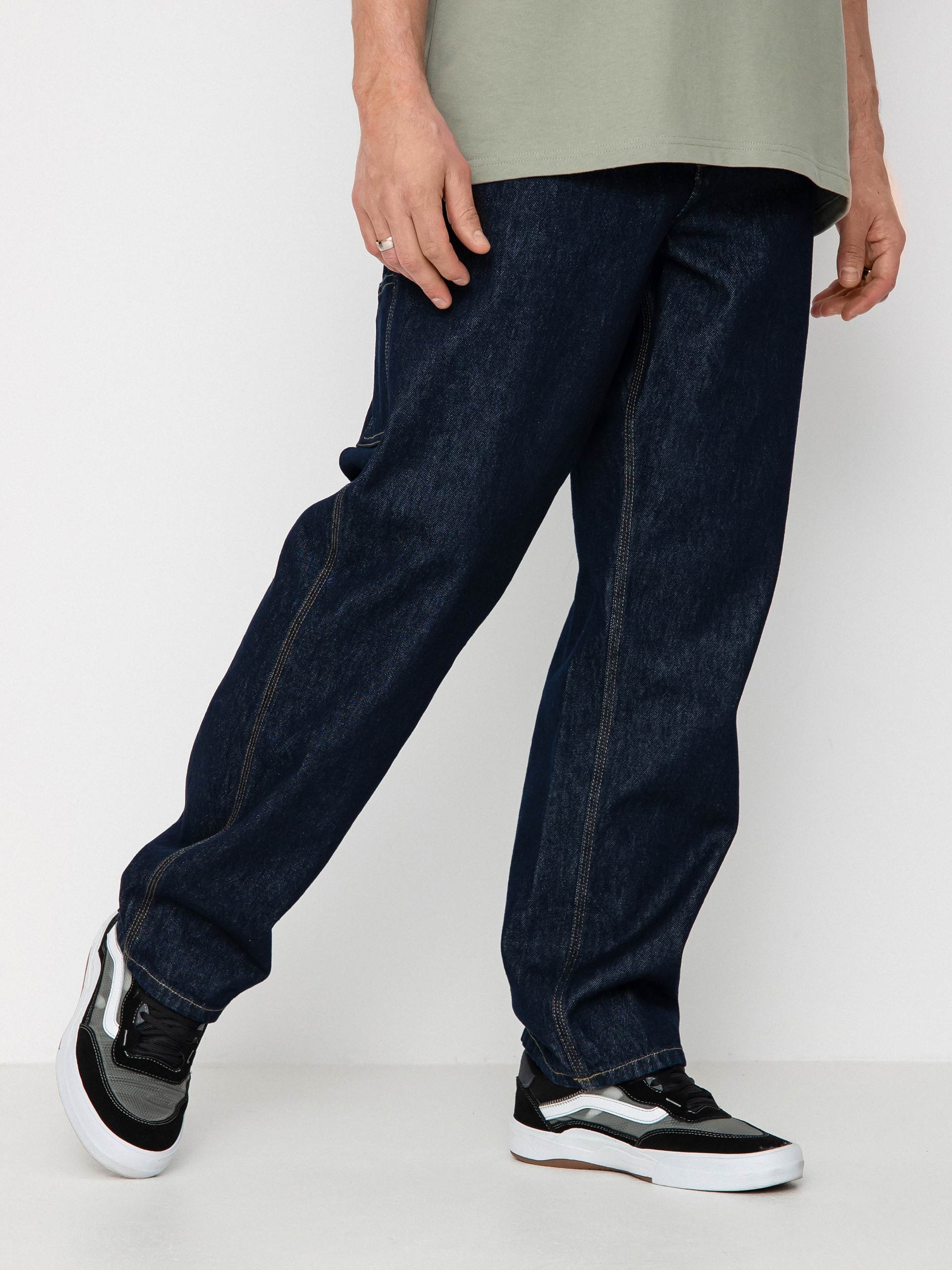 Pantaloni Carhartt WIP Single Knee (blue)