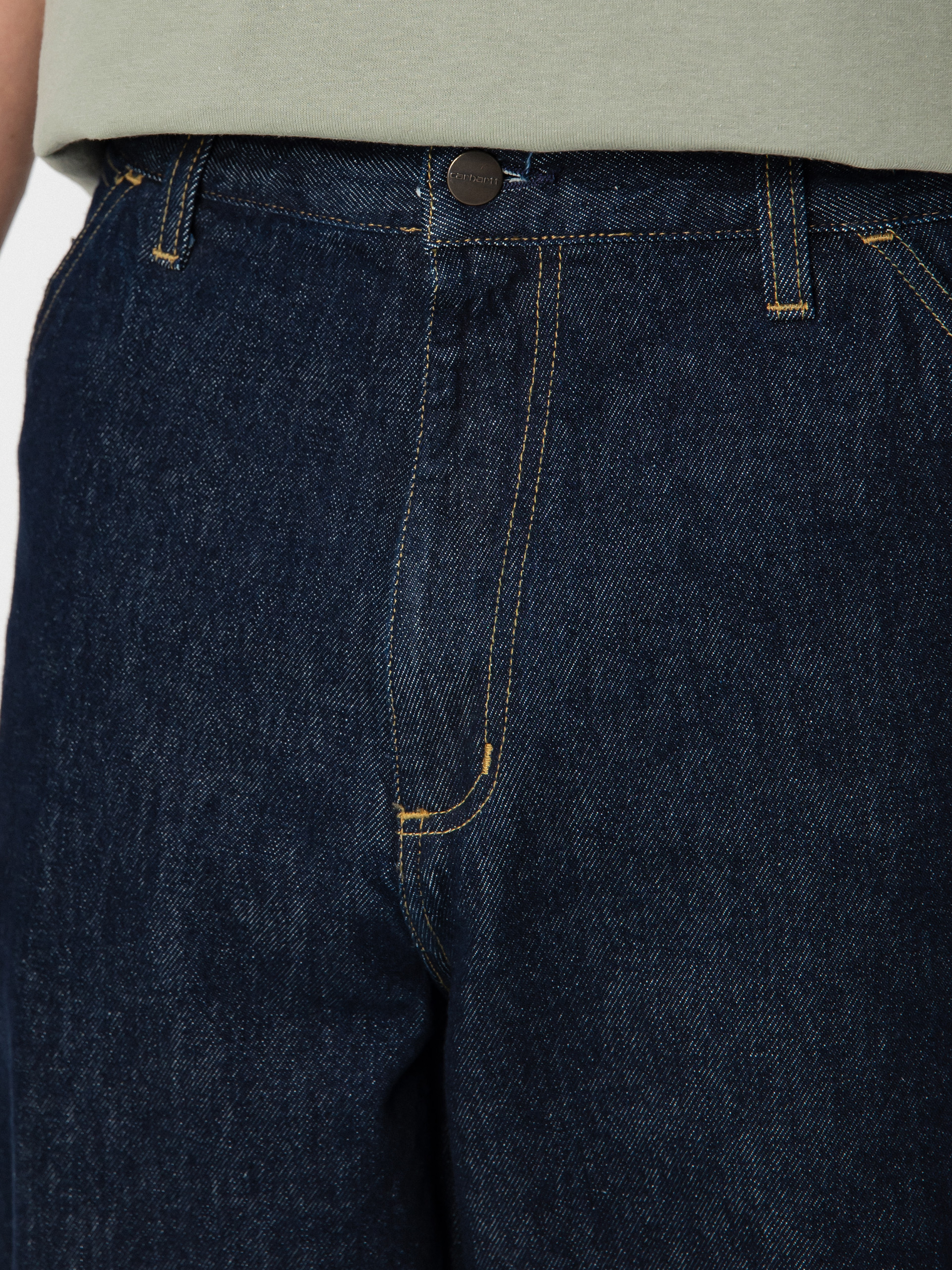 Pantaloni Carhartt WIP Single Knee (blue)