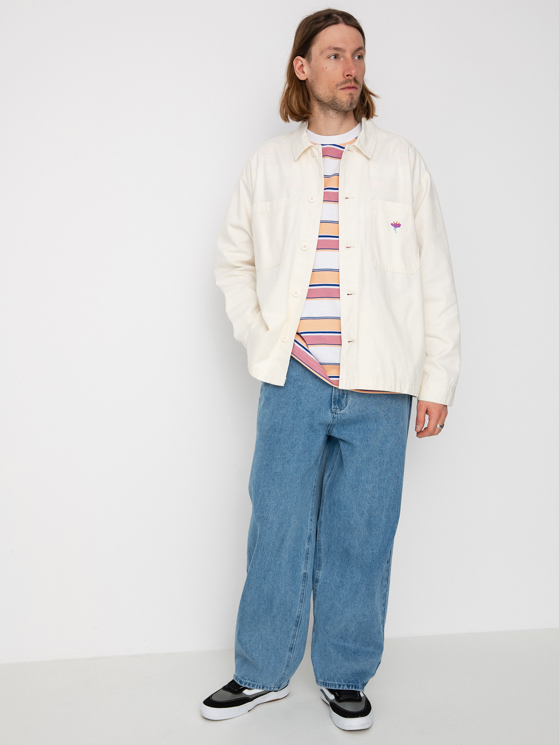 Geacă OBEY Contrast (unbleached)