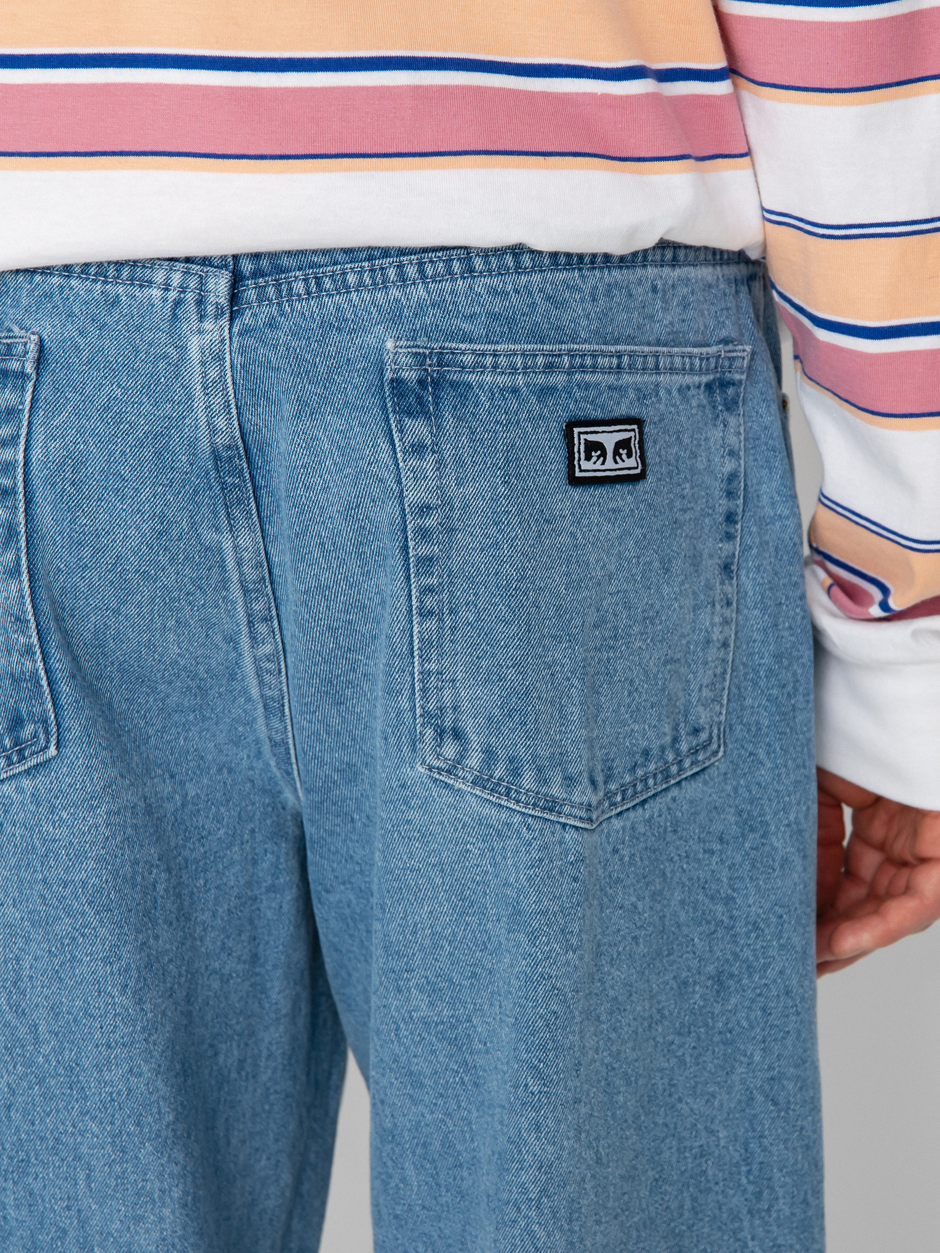 Pantaloni OBEY Bigwig (light indigo)