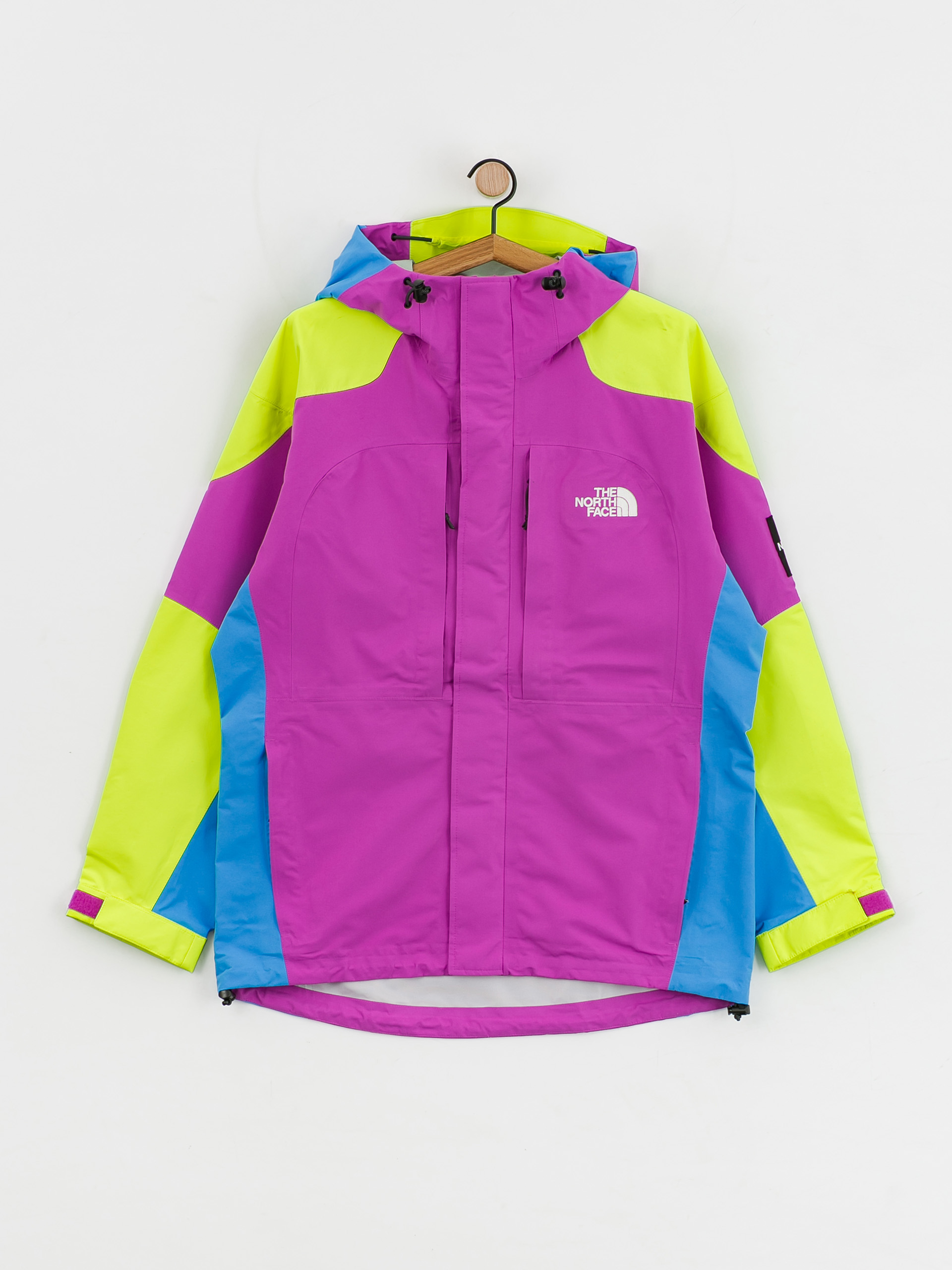 Geacă The North Face 3L Dryvent Carduelis (purple cactus flower/led yellow/super sonic blue)