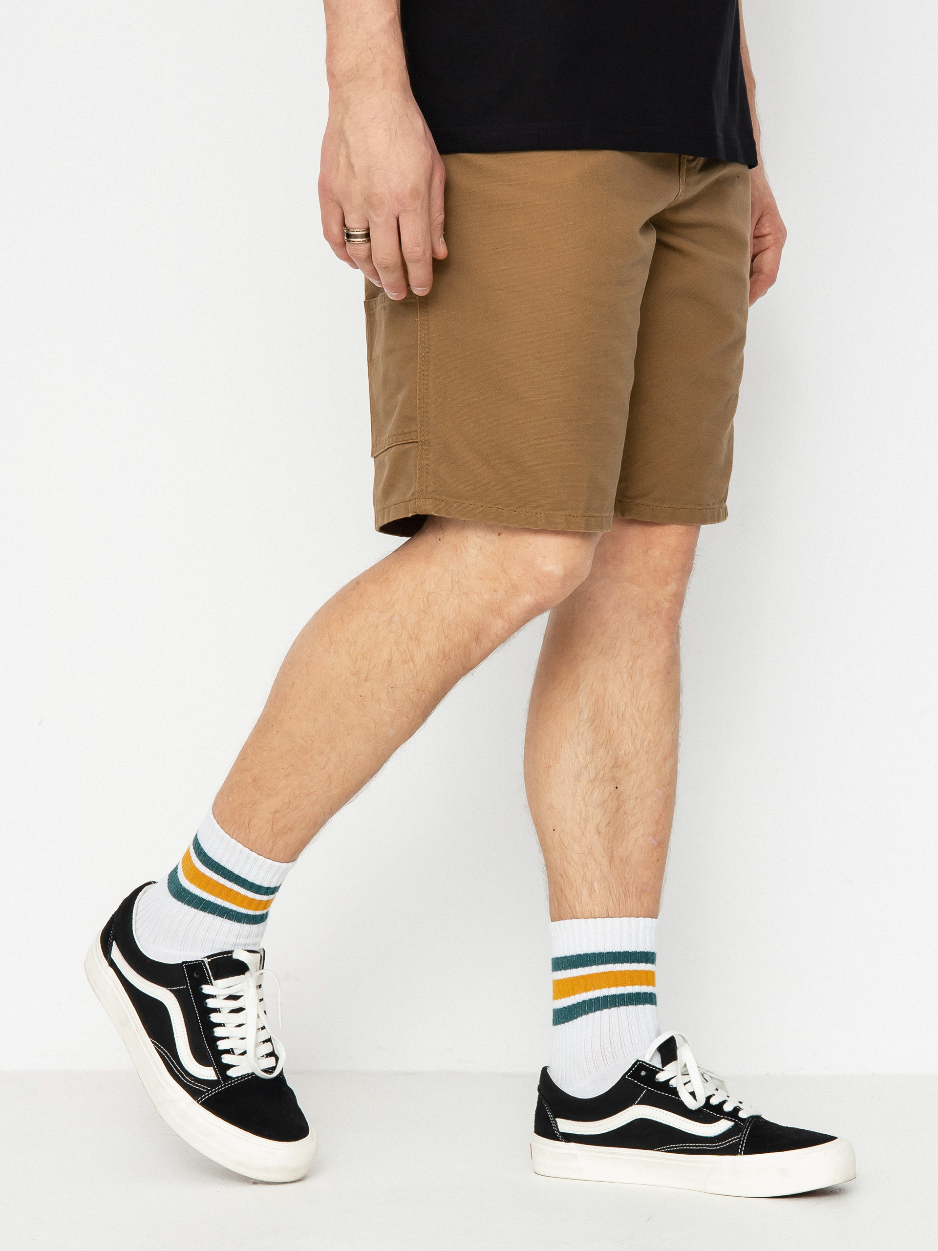 Pantaloni scurți Carhartt WIP Single Knee (hamilton brown)