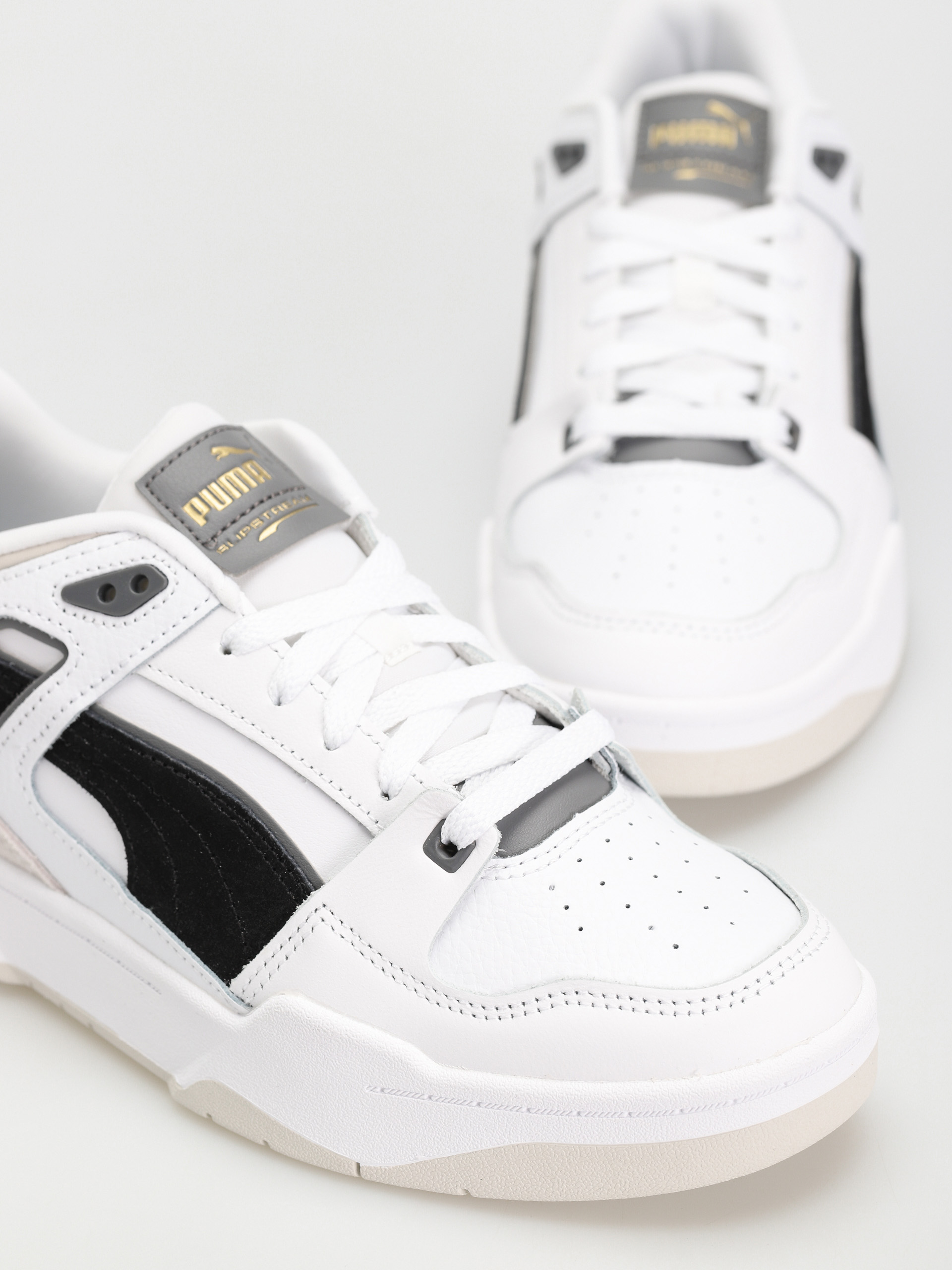 Pantofi Puma Slipstream suede fs (white)