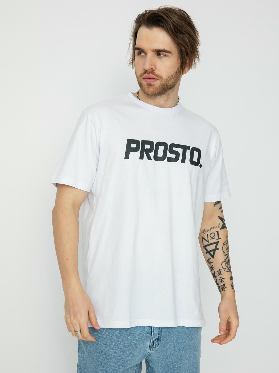 Tricou Prosto Classic XXIII (white)