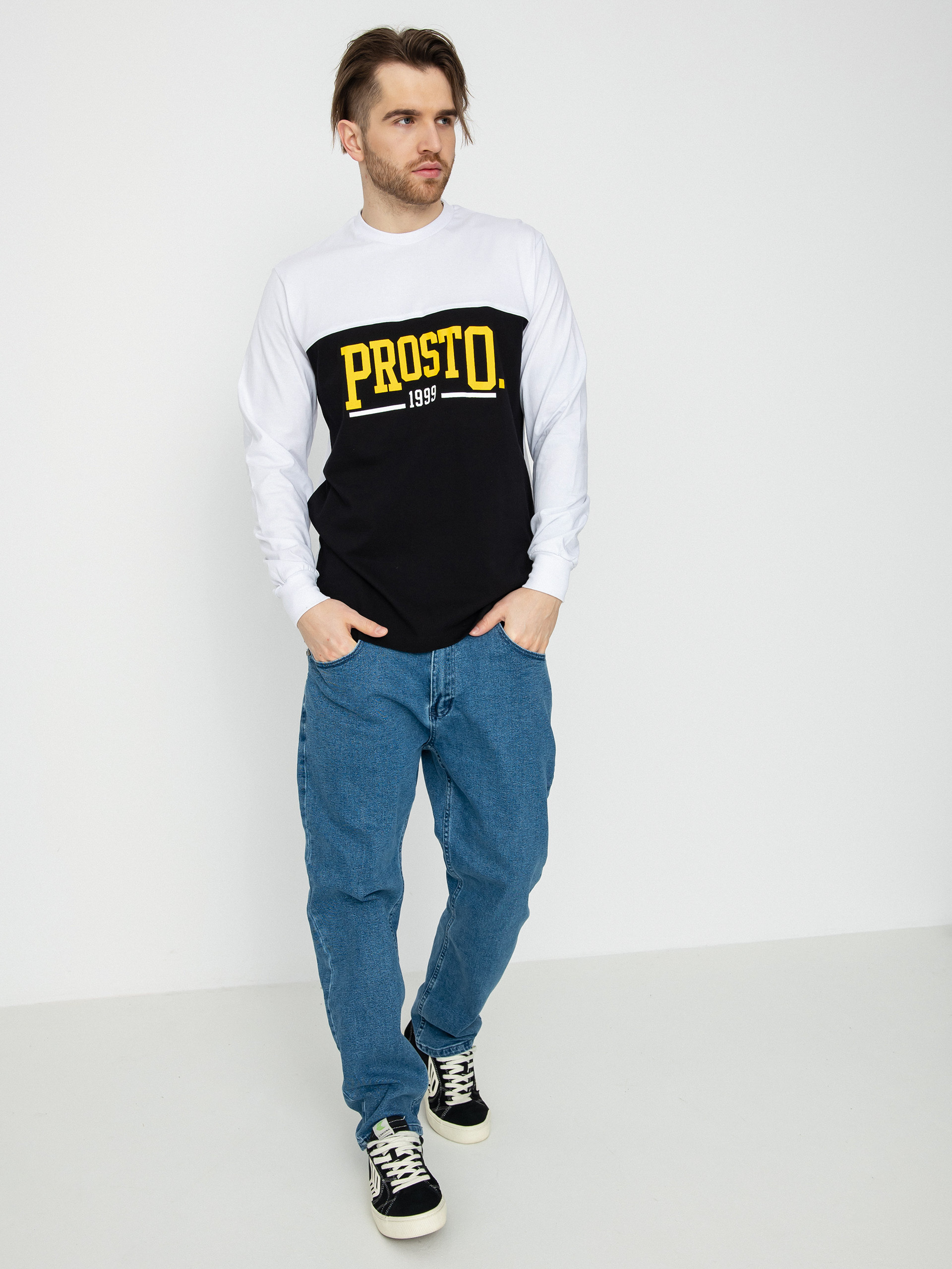 Longsleeve Prosto Onenine (white)