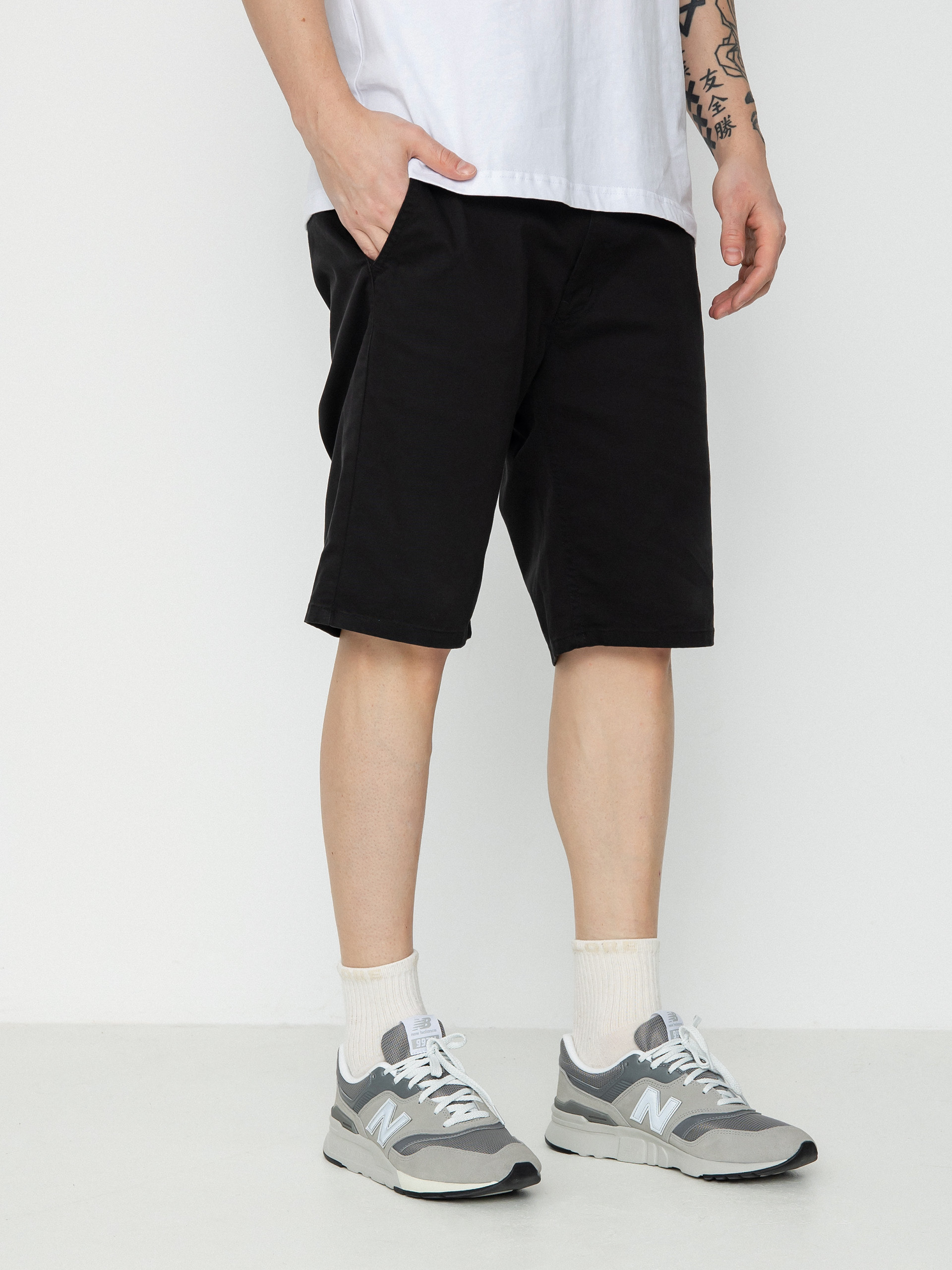 Șort Prosto Chinos Shorts Casual (black)