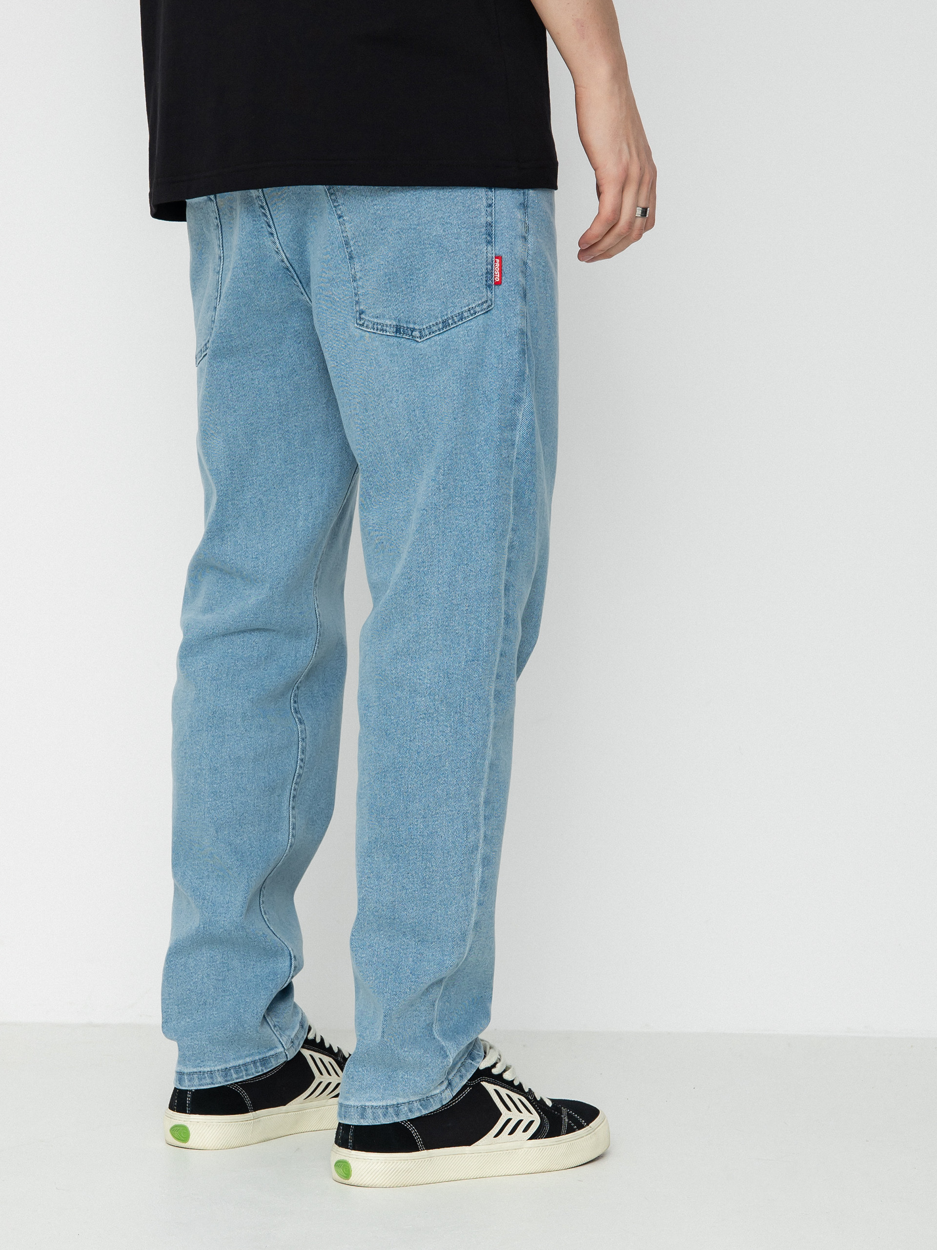 Pantaloni Prosto Baggy Oyeah (light blue)