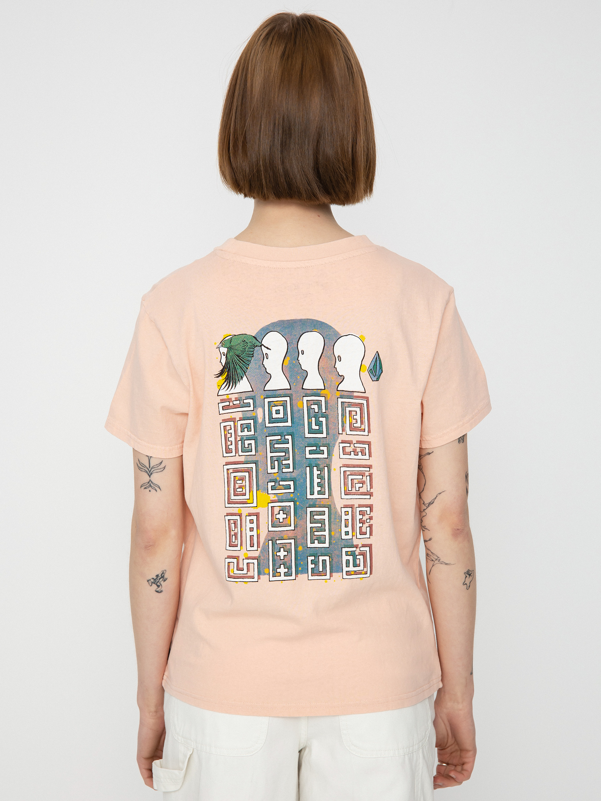 Tricou Volcom Fa Ed Merlin Murray Wmn (melon)