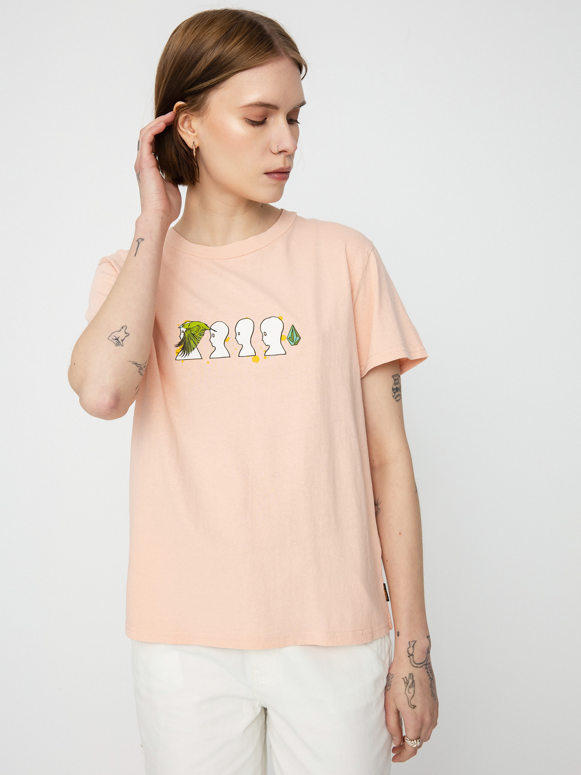 Tricou Volcom Fa Ed Merlin Murray Wmn (melon)