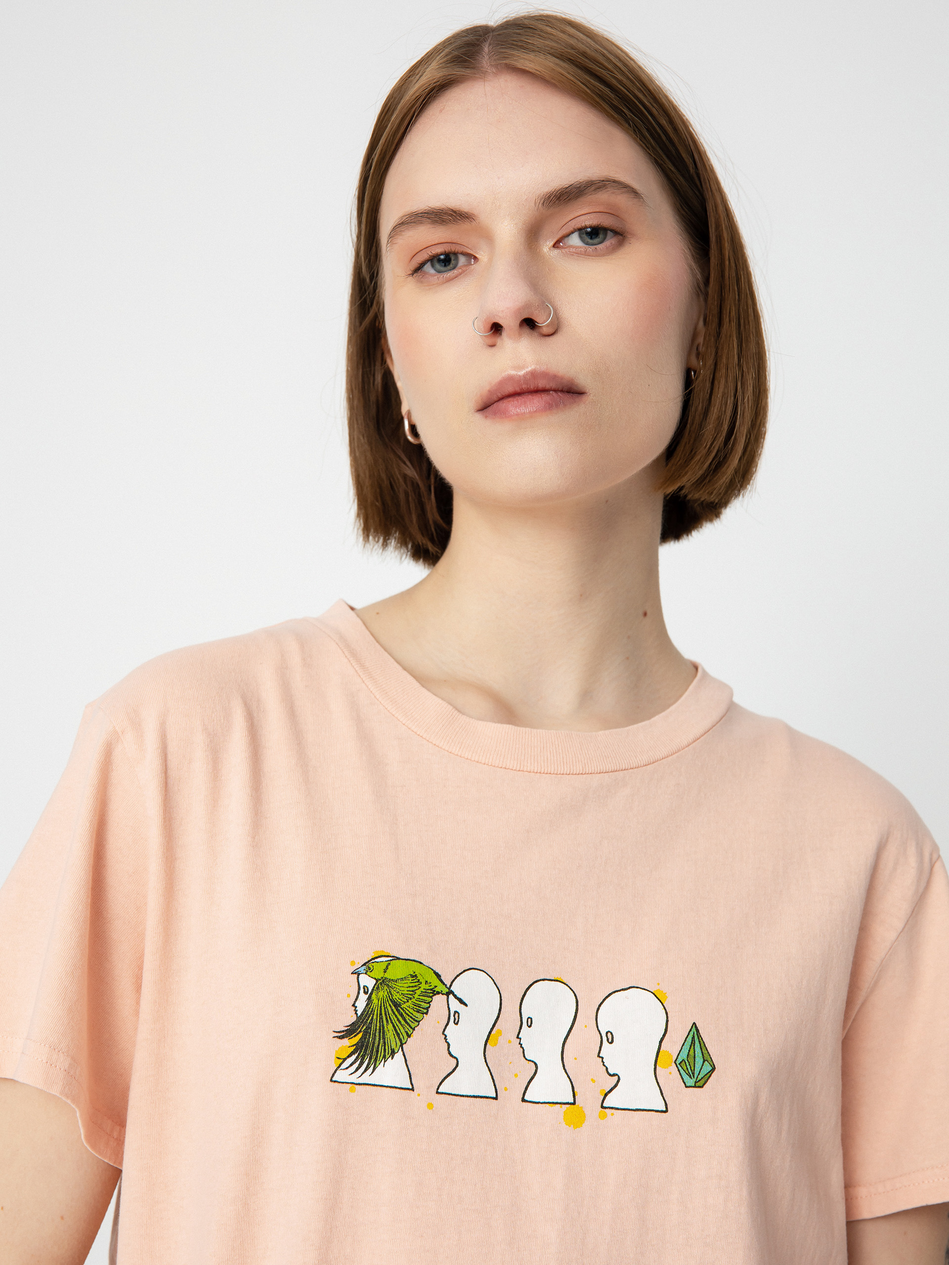 Tricou Volcom Fa Ed Merlin Murray Wmn (melon)