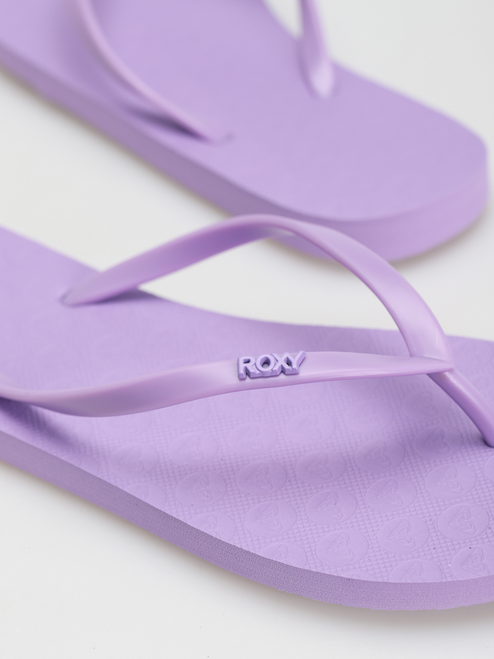 Papuci de plajă Roxy Klapki Viva IV Wmn (sheer lilac)