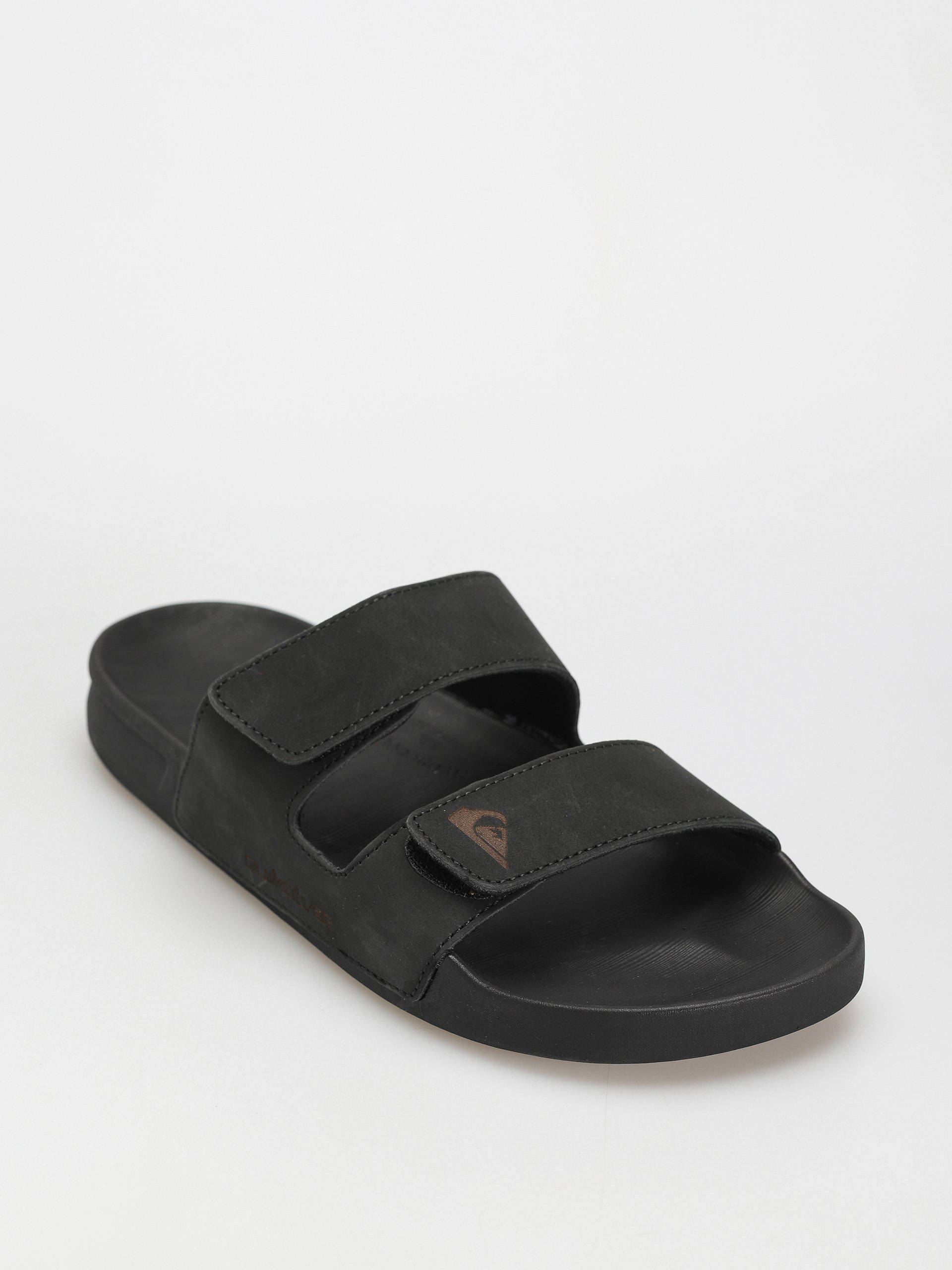 Șlapi Quiksilver Rivi Leather (black 1)