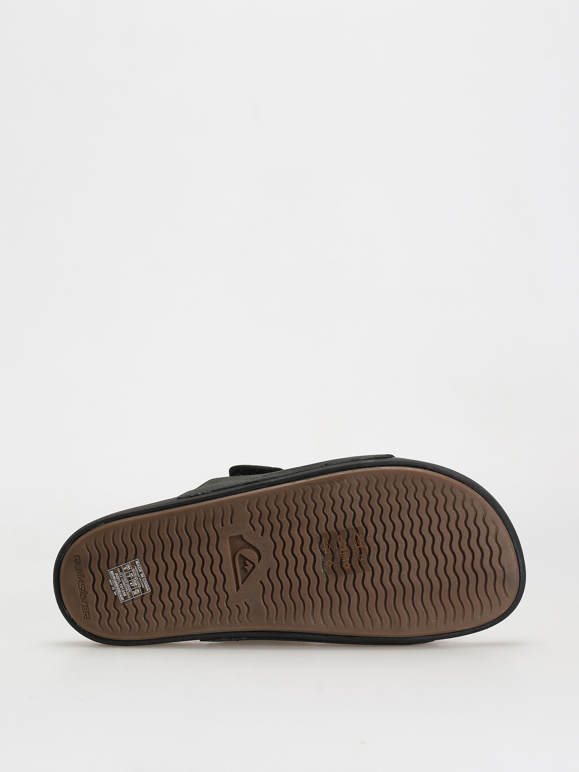 Șlapi Quiksilver Rivi Leather (black 1)