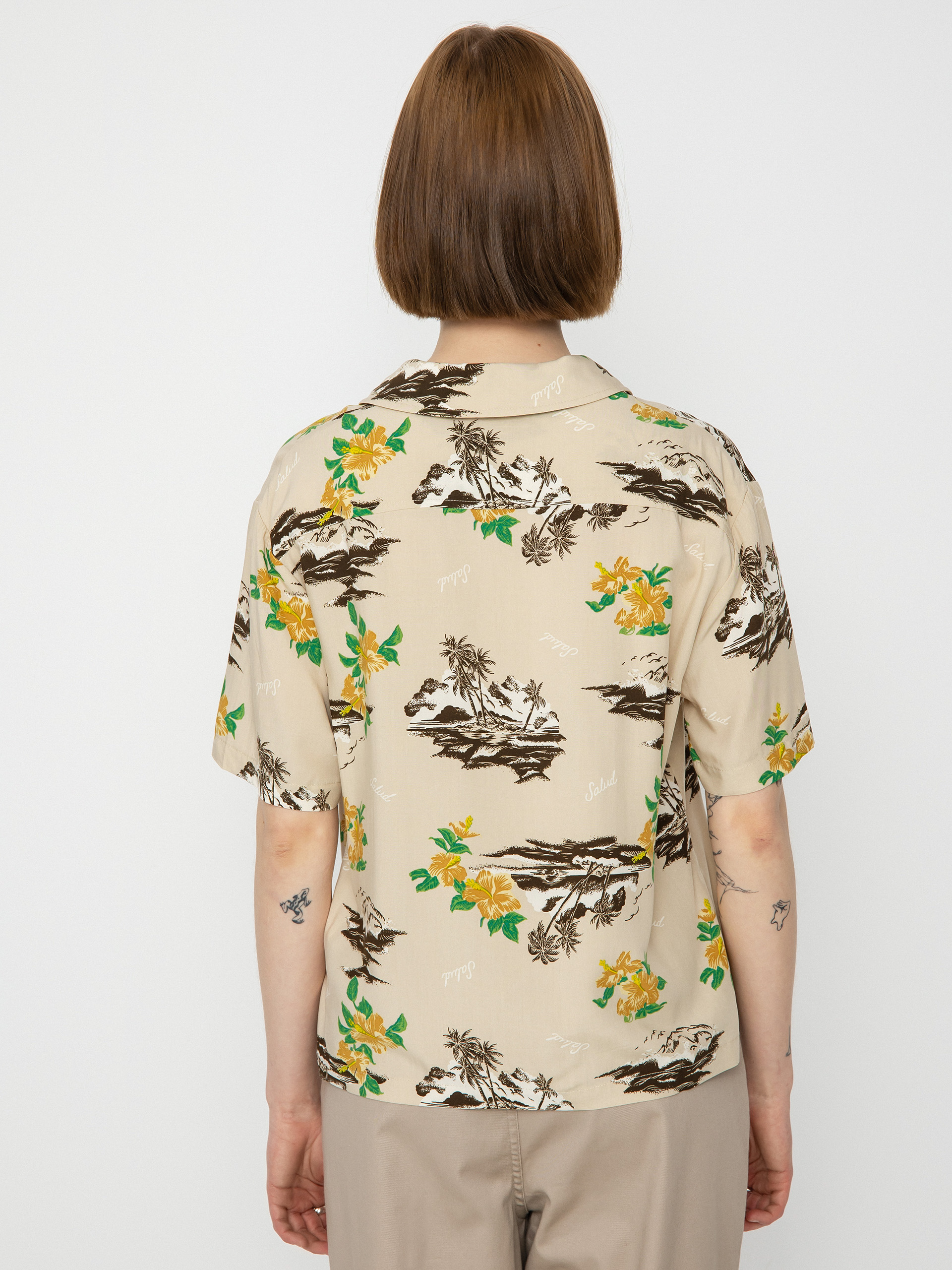 Cămașă Brixton Bunker Paradise Wmn (safari)