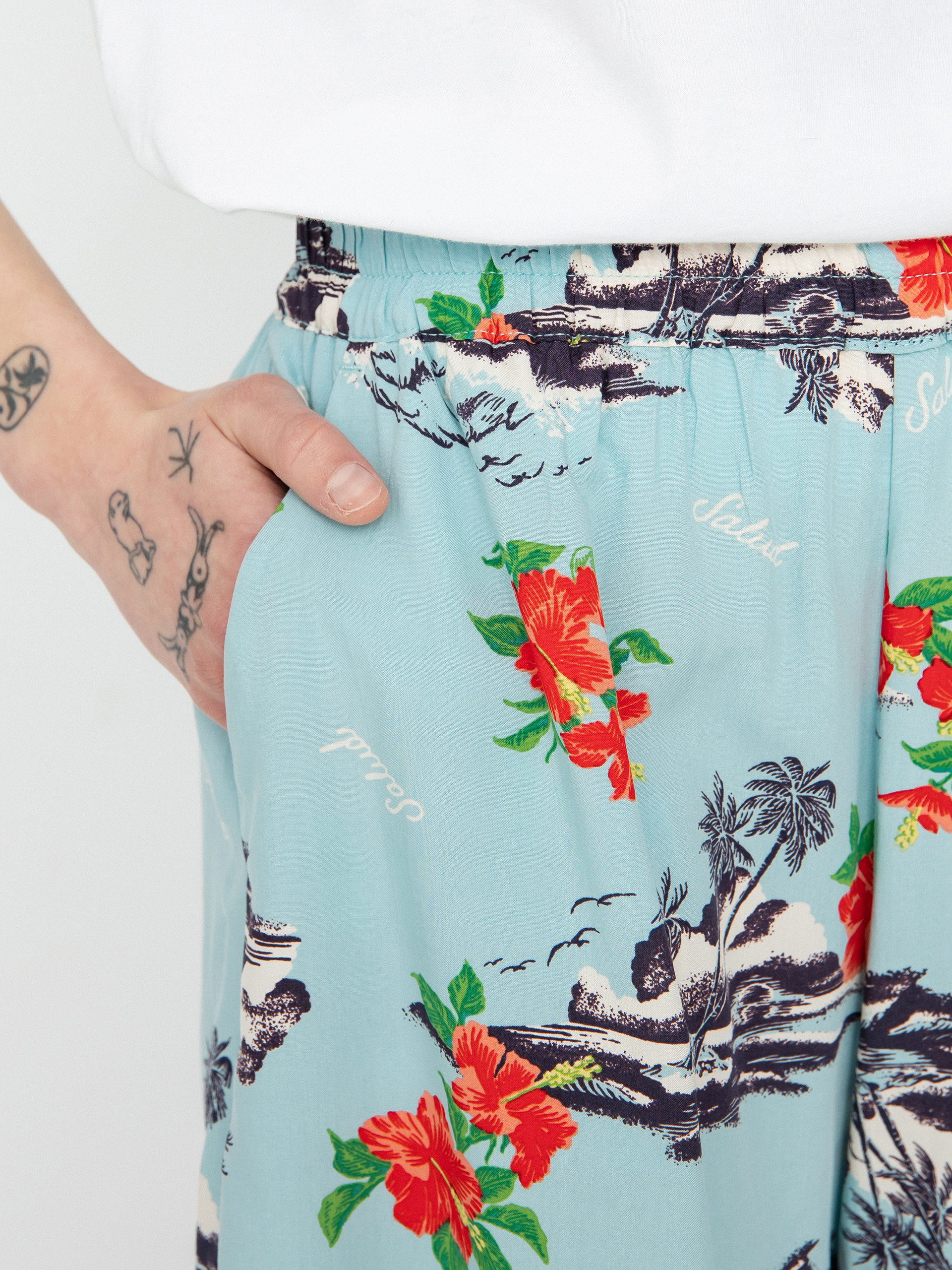 Șort Brixton Paradise Wmn (canal blue)