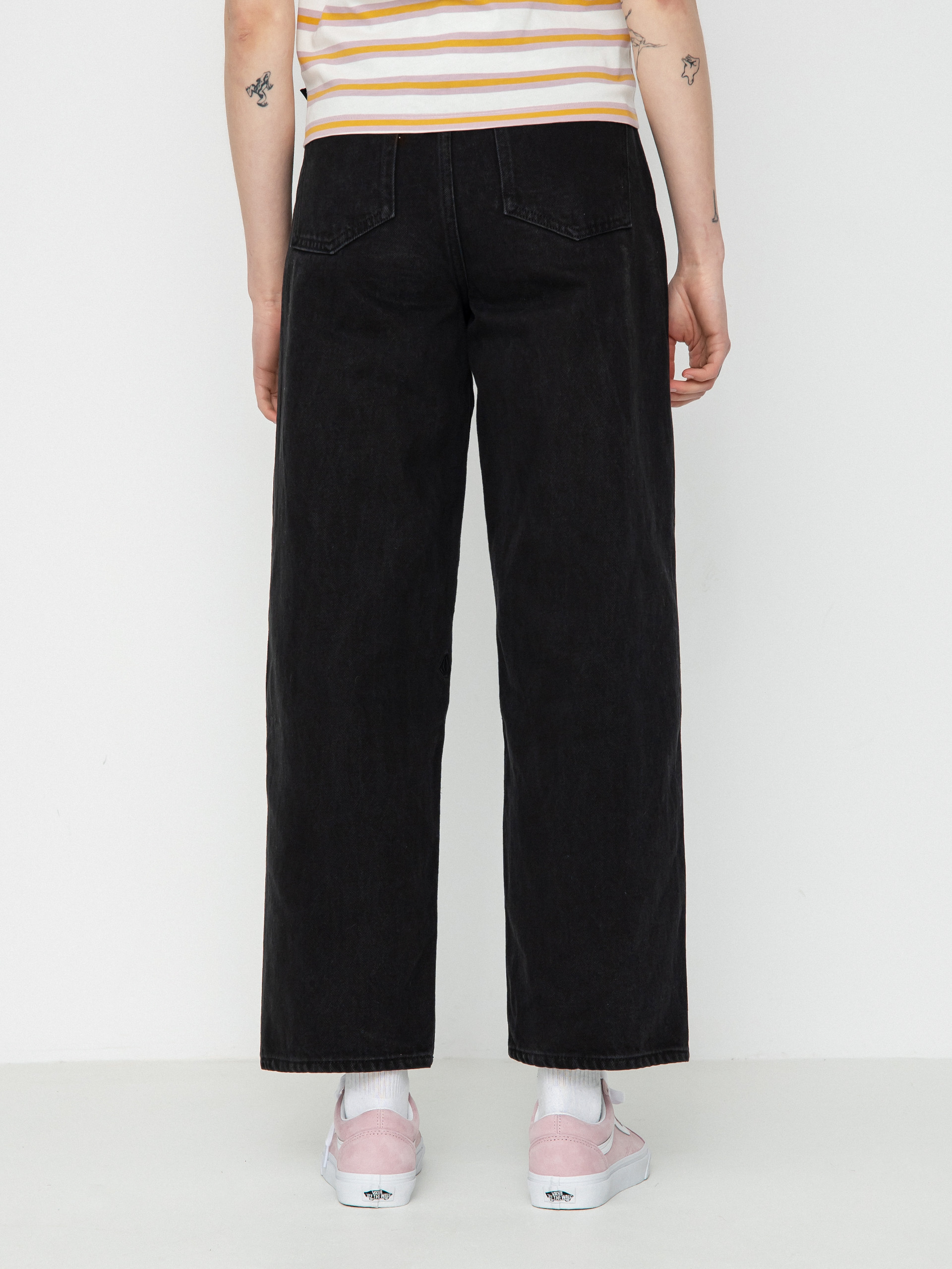 Pantaloni Volcom Weellow Denim Wmn (black)