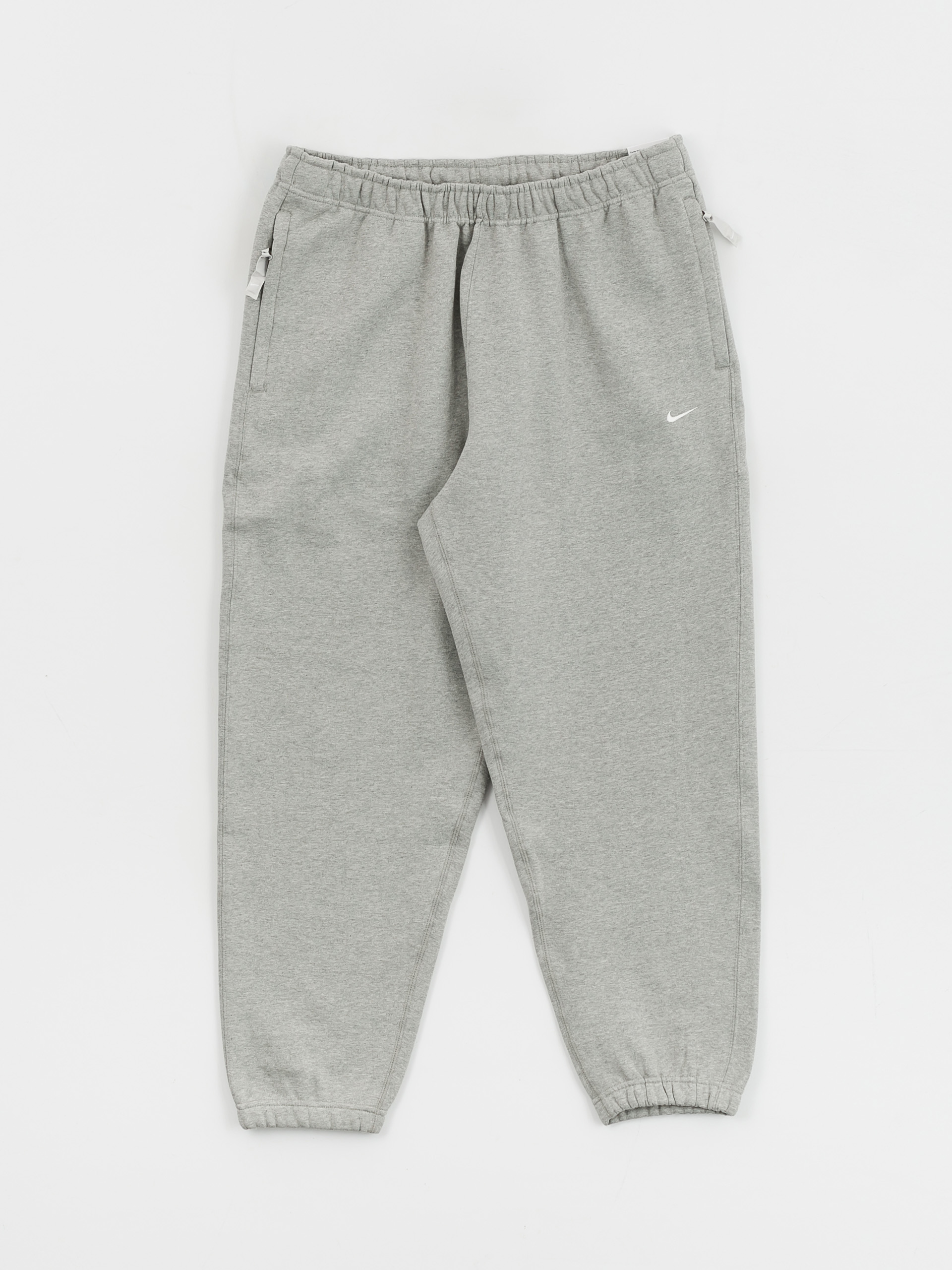 Pantaloni Nike SB Solo Swoosh (dk grey heather/white)