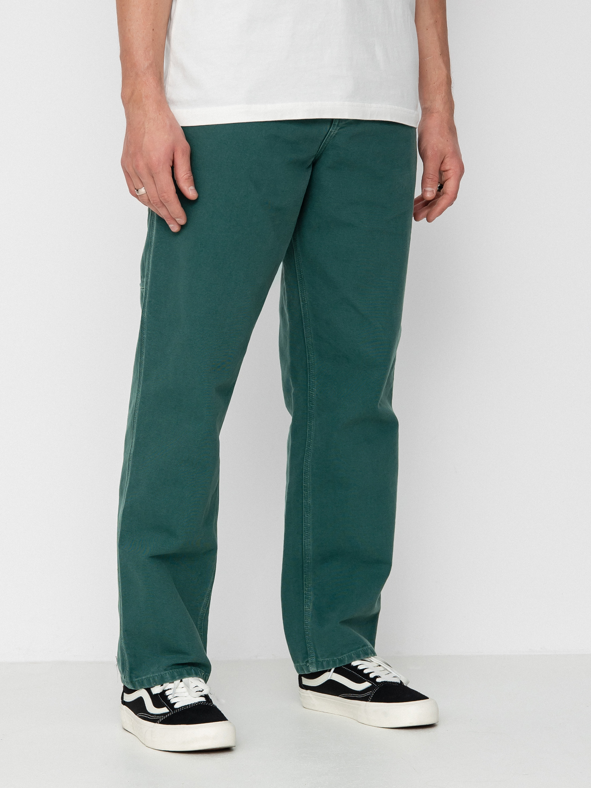 Pantaloni Carhartt WIP Single Knee (botanic)