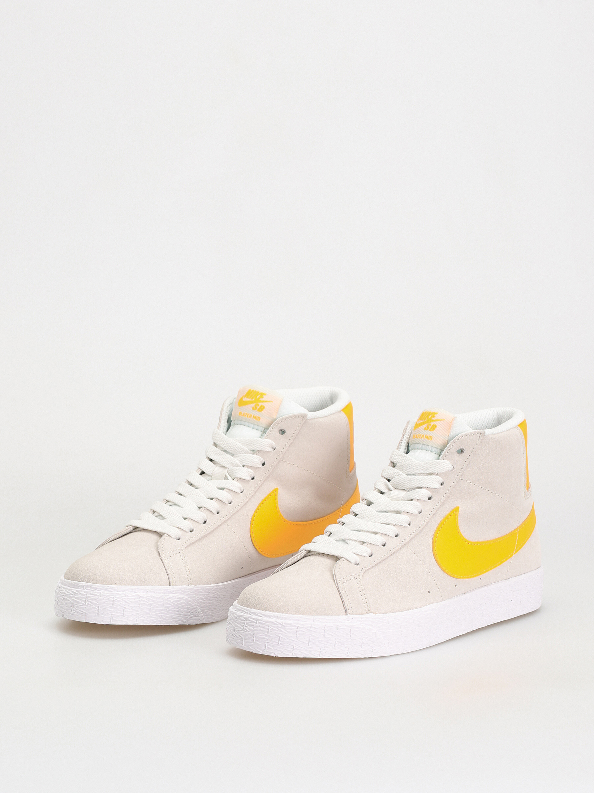 Pantofi Nike SB Zoom Blazer Mid (summit white/laser orange summit white)