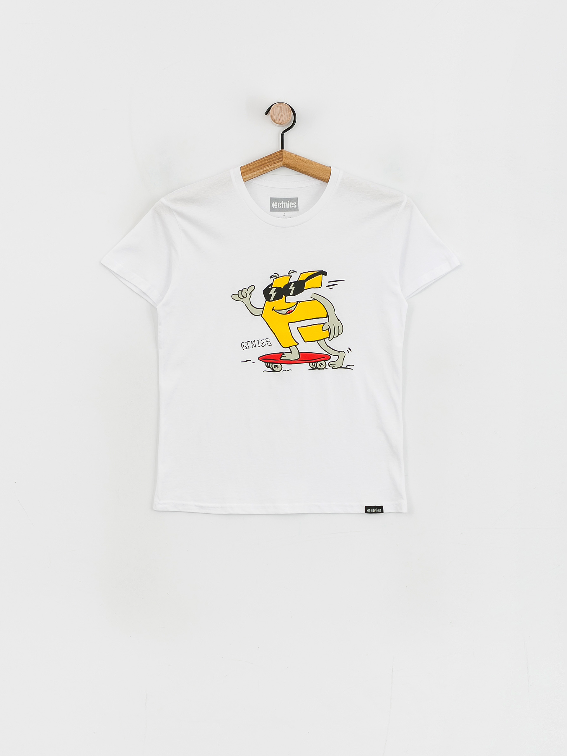 Tricou Etnies E Skate Kids JR (white)