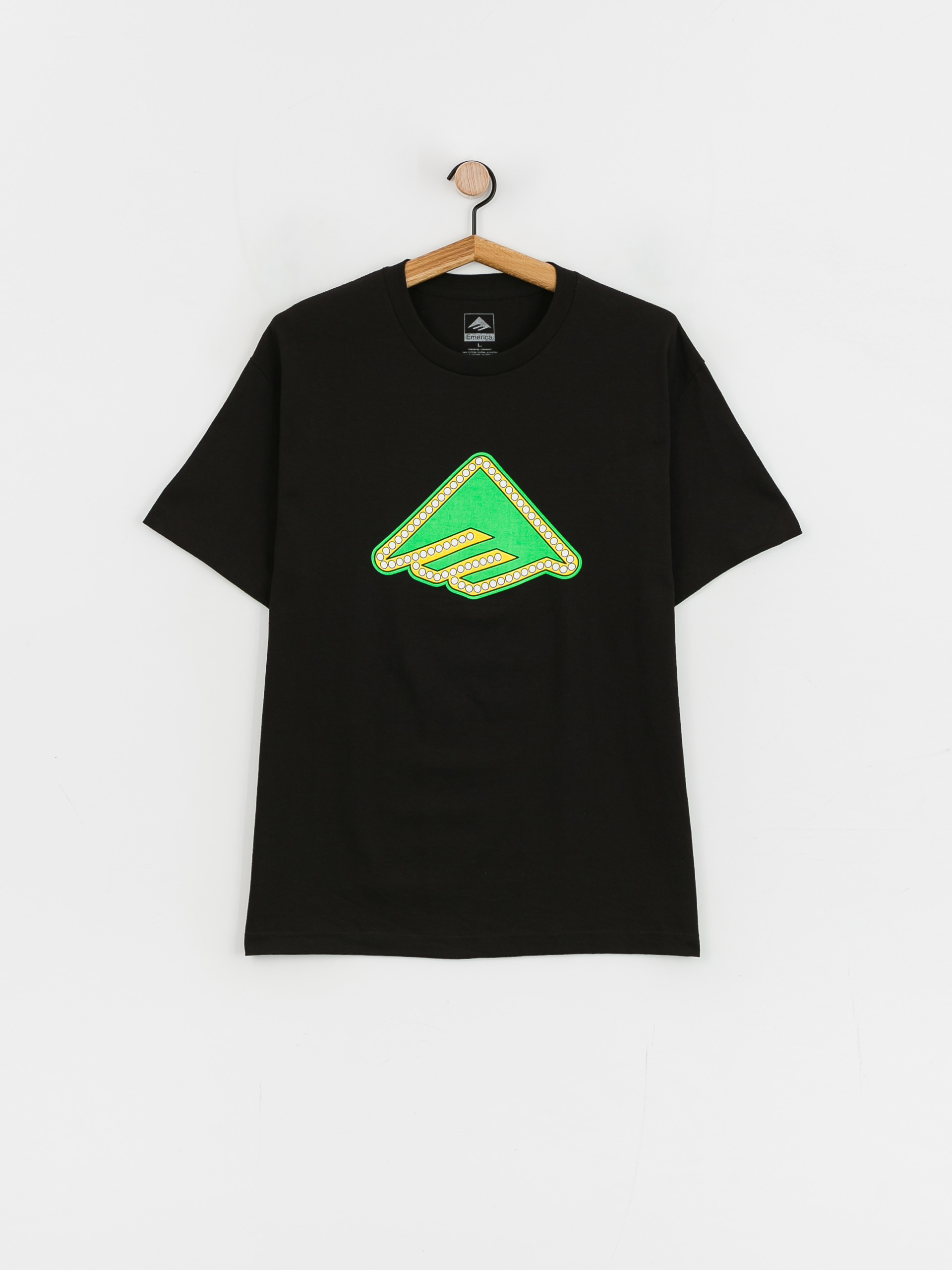 Tricou Emerica Shake Junt Triangle Lights (black)