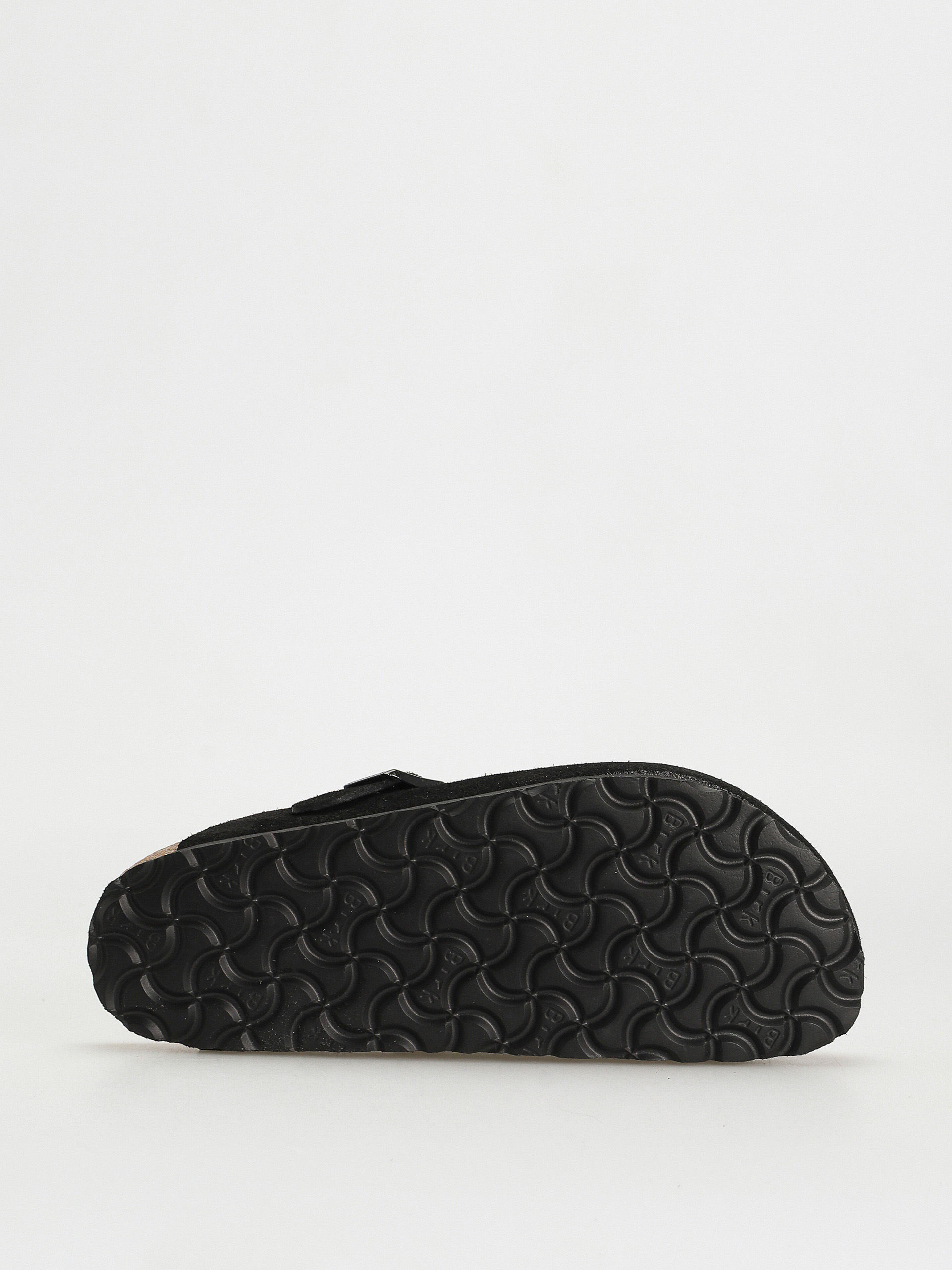 Șlapi Birkenstock Boston Suede Narrow Wmn (black)