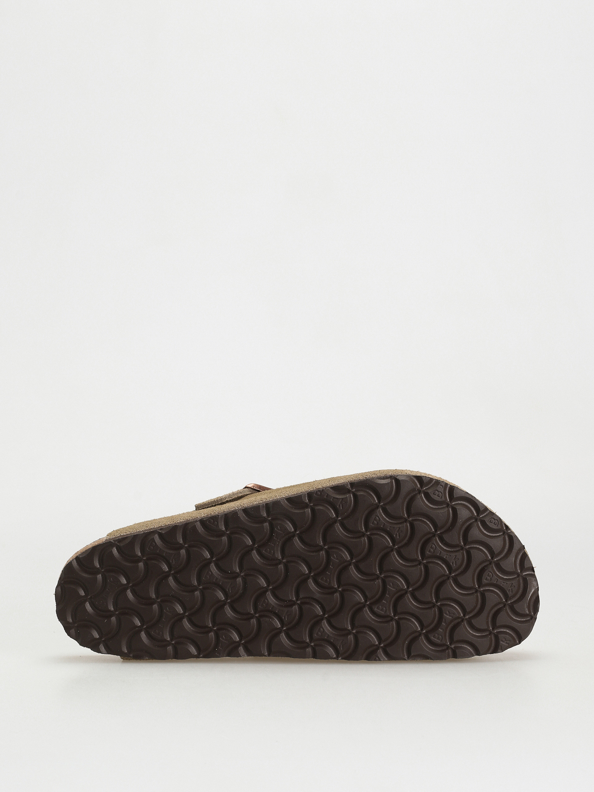 Șlapi Birkenstock Boston Suede Regular (taupe)