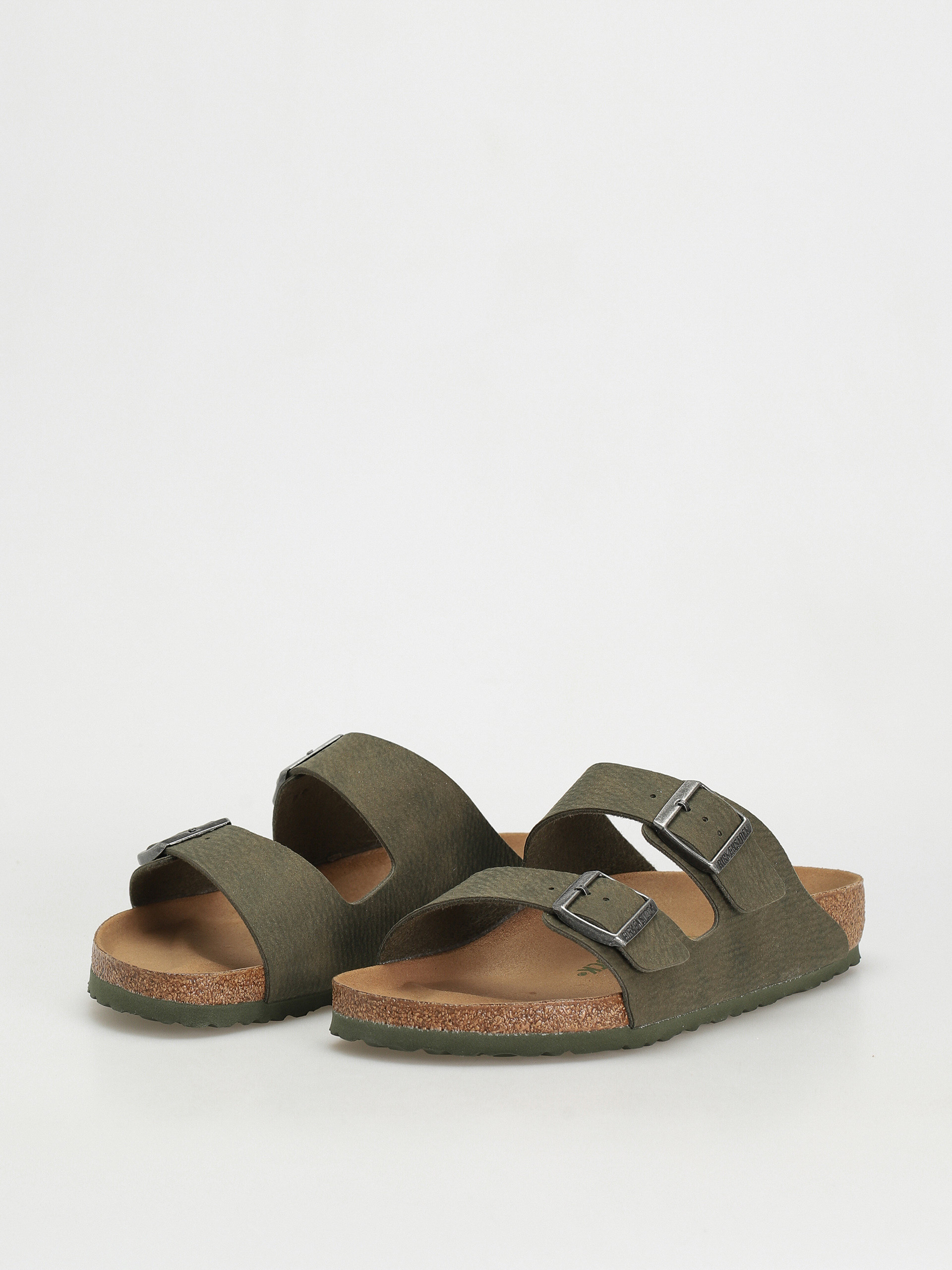 Șlapi Birkenstock Arizona Vegan Regular (desert dust thyme)