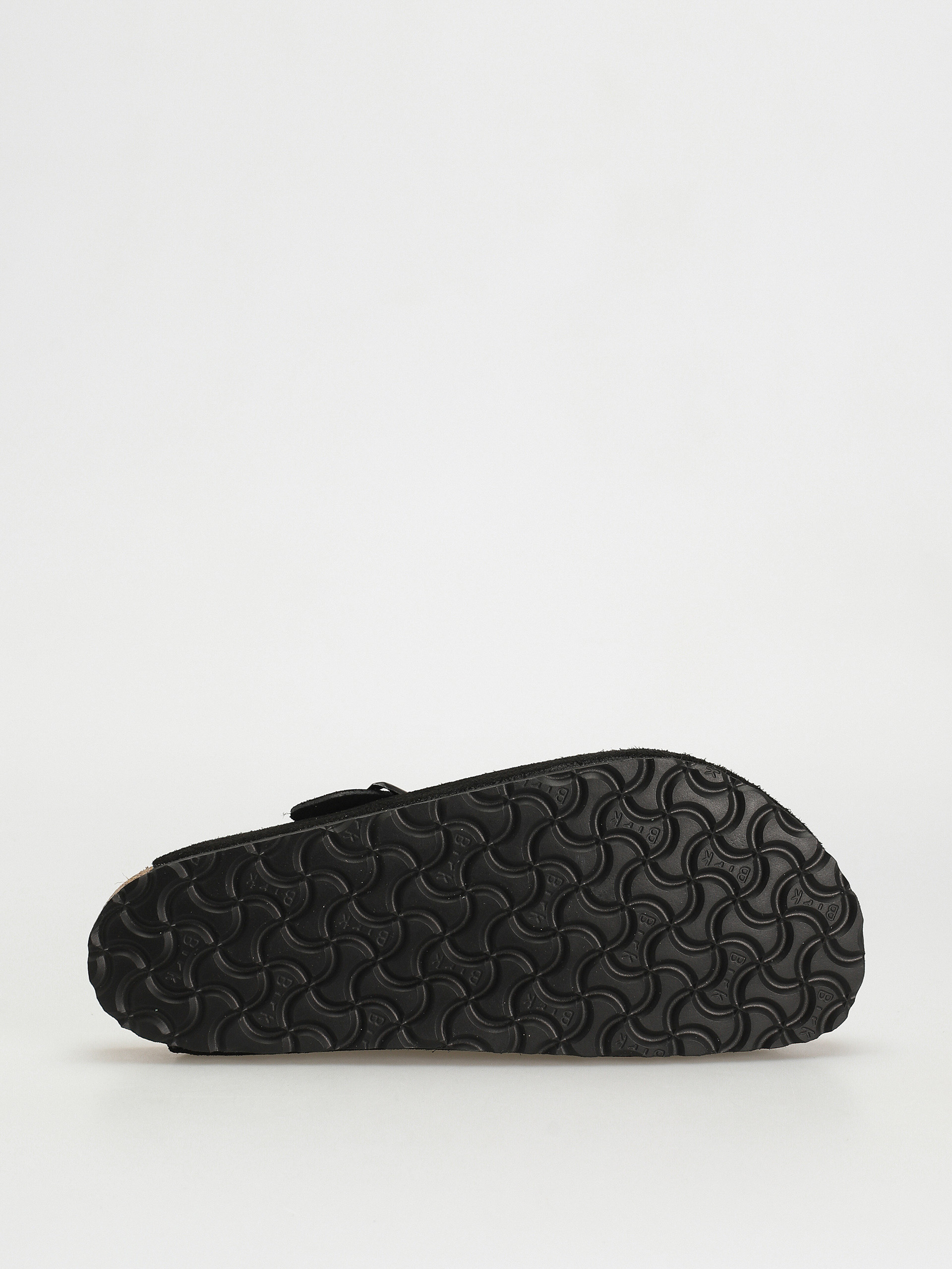 Șlapi Birkenstock Boston Suede Regular (black)