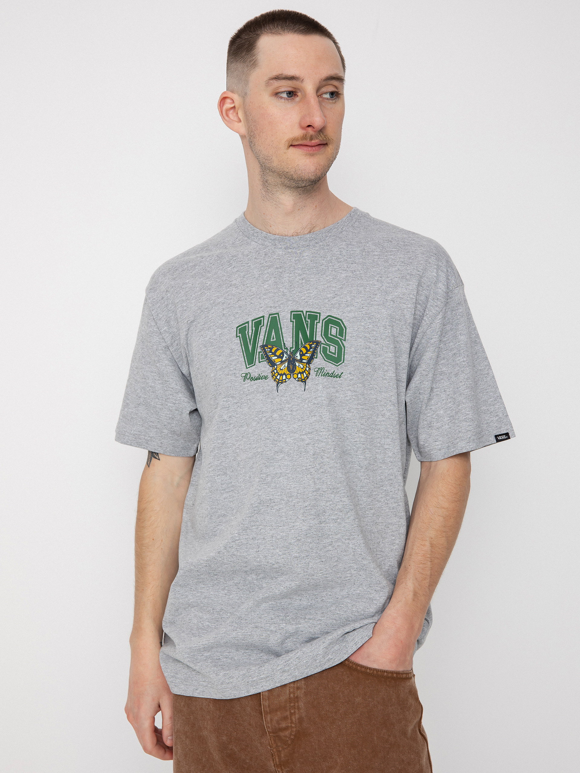 Tricou Vans Positive Mindset (athletic heather)