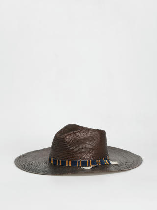 Pălărie Brixton Leigh Straw Fedora (brown)