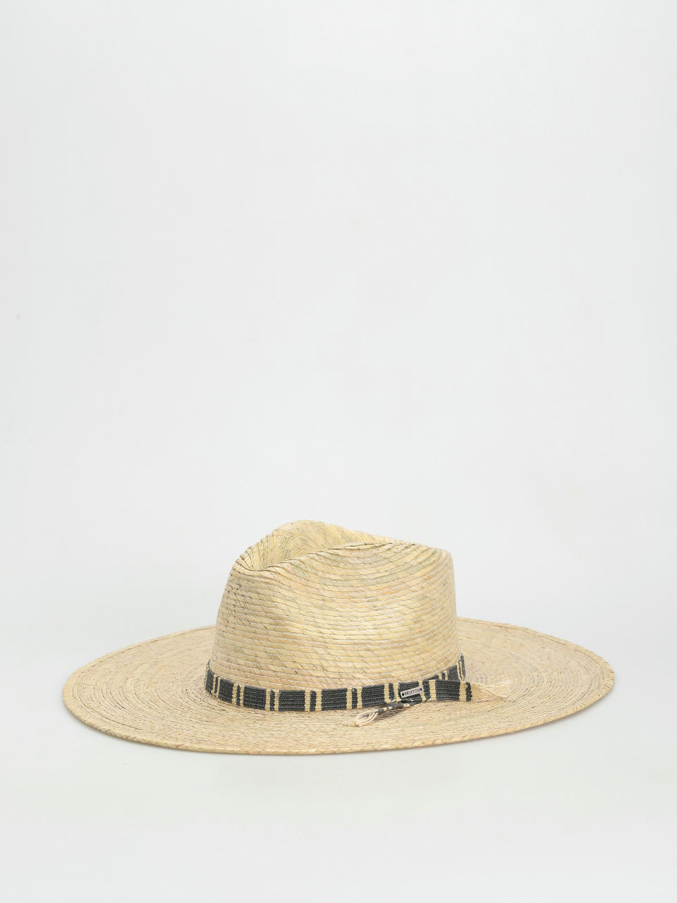 Pălărie Brixton Leigh Straw Fedora (natural)