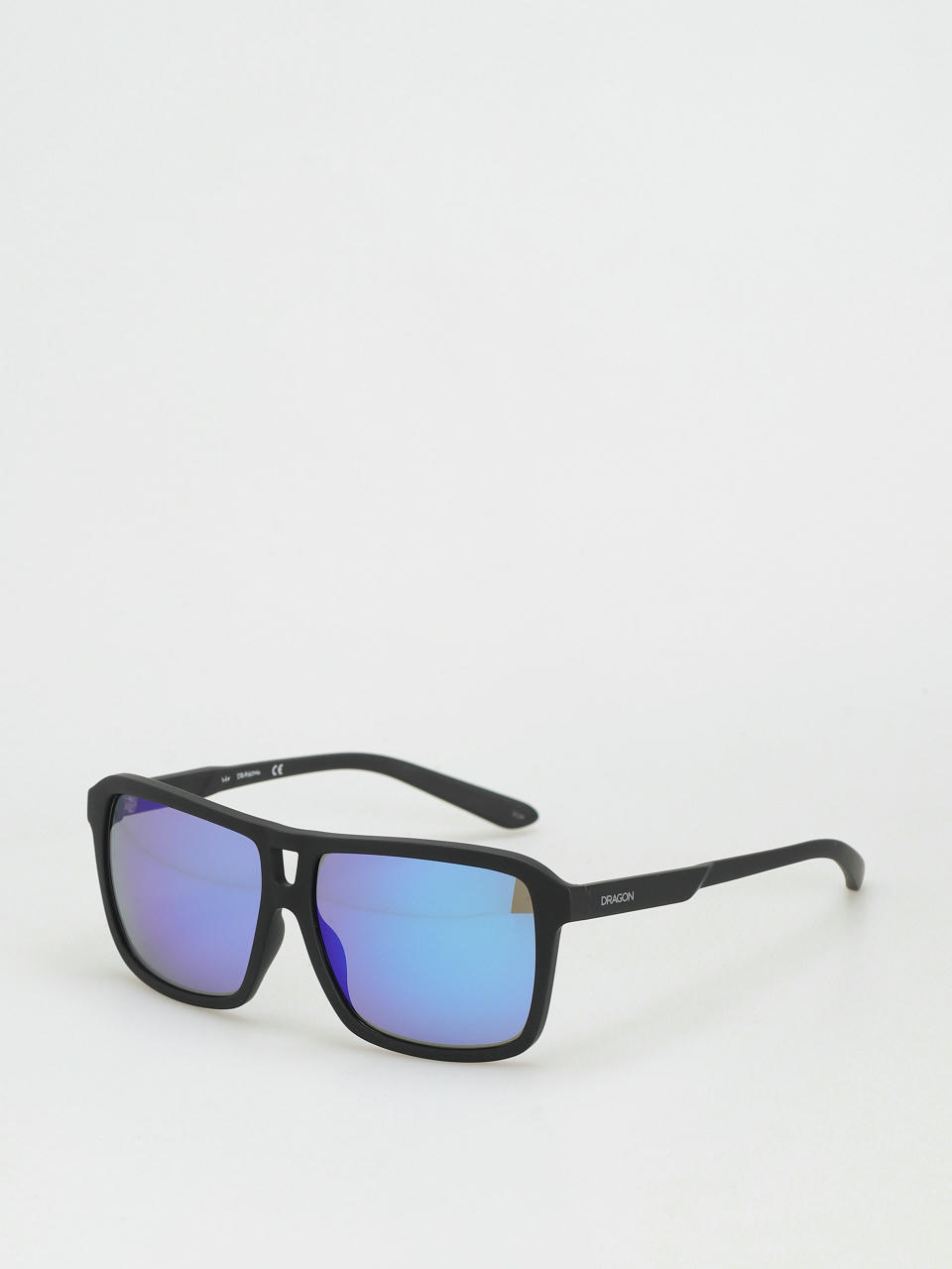 Ochelari de soare Dragon The Jam Upcycled (matte black/lumalens blue ion)