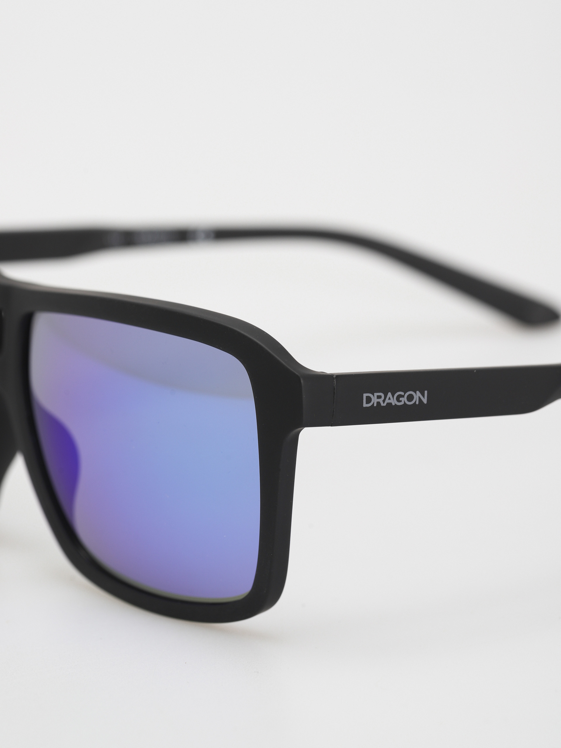 Ochelari de soare Dragon The Jam Upcycled (matte black/lumalens blue ion)