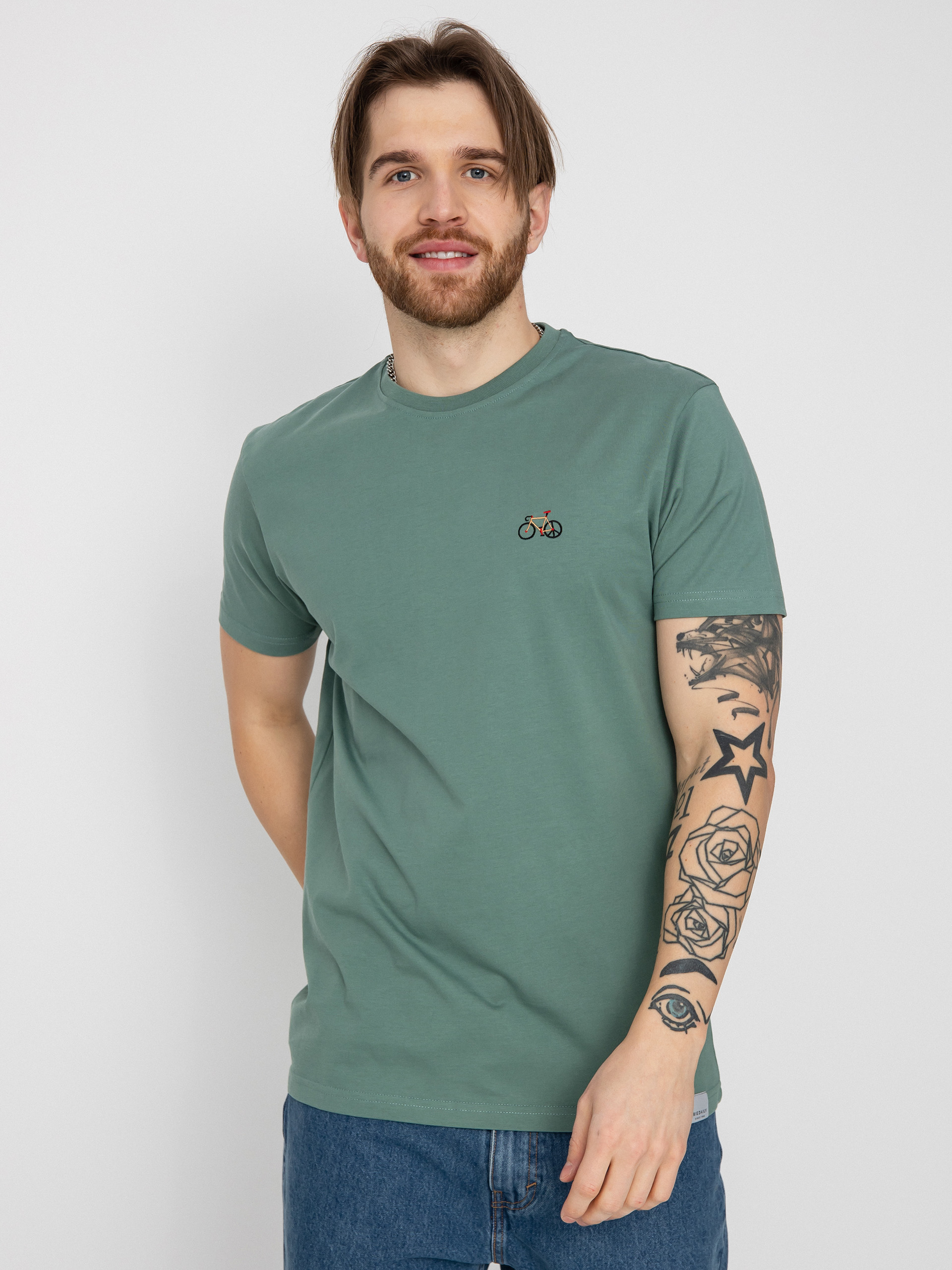 Tricou Iriedaily Peaceride (jungle green)