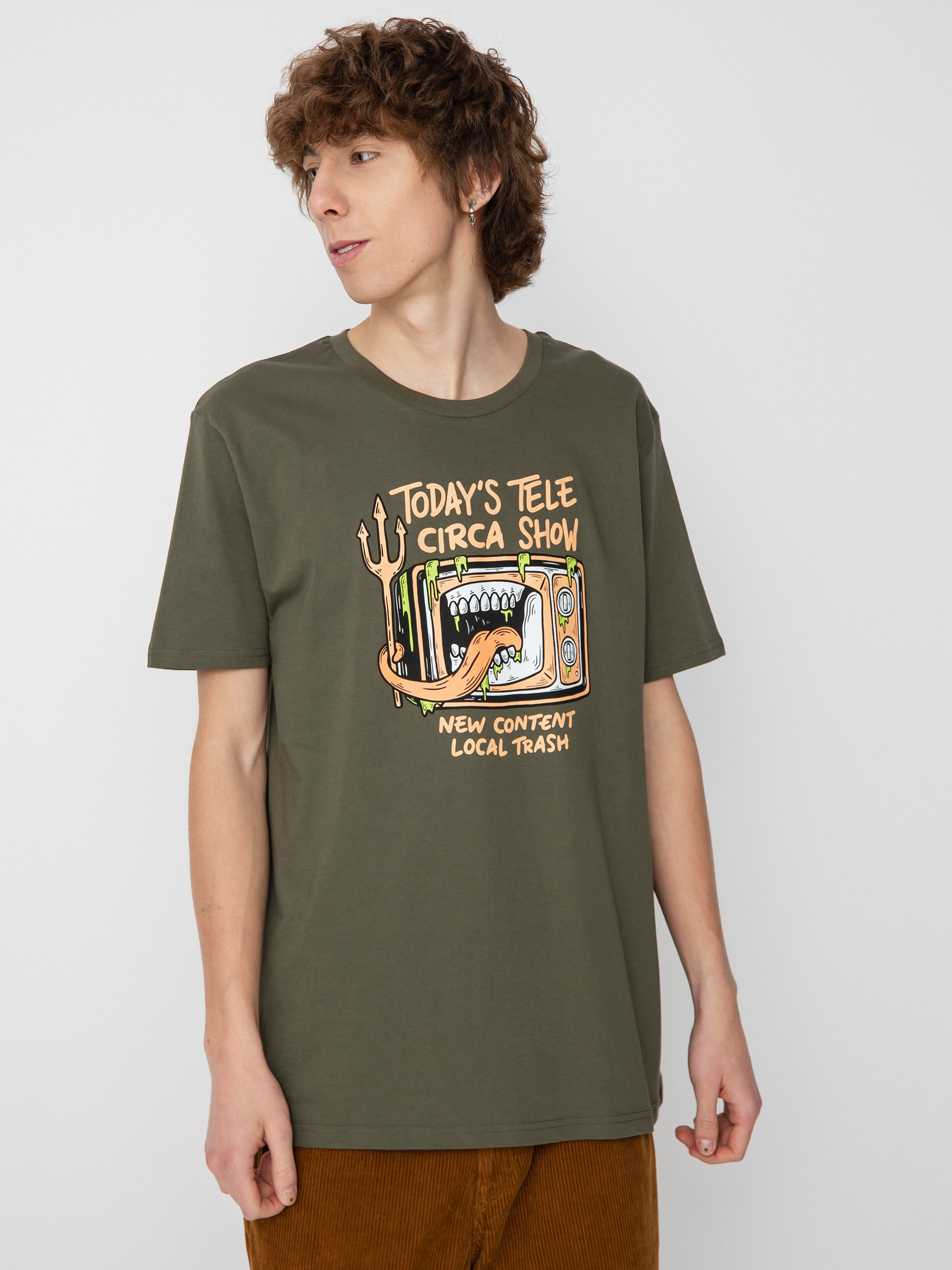 Tricou Circa Telec1Rca (military green)