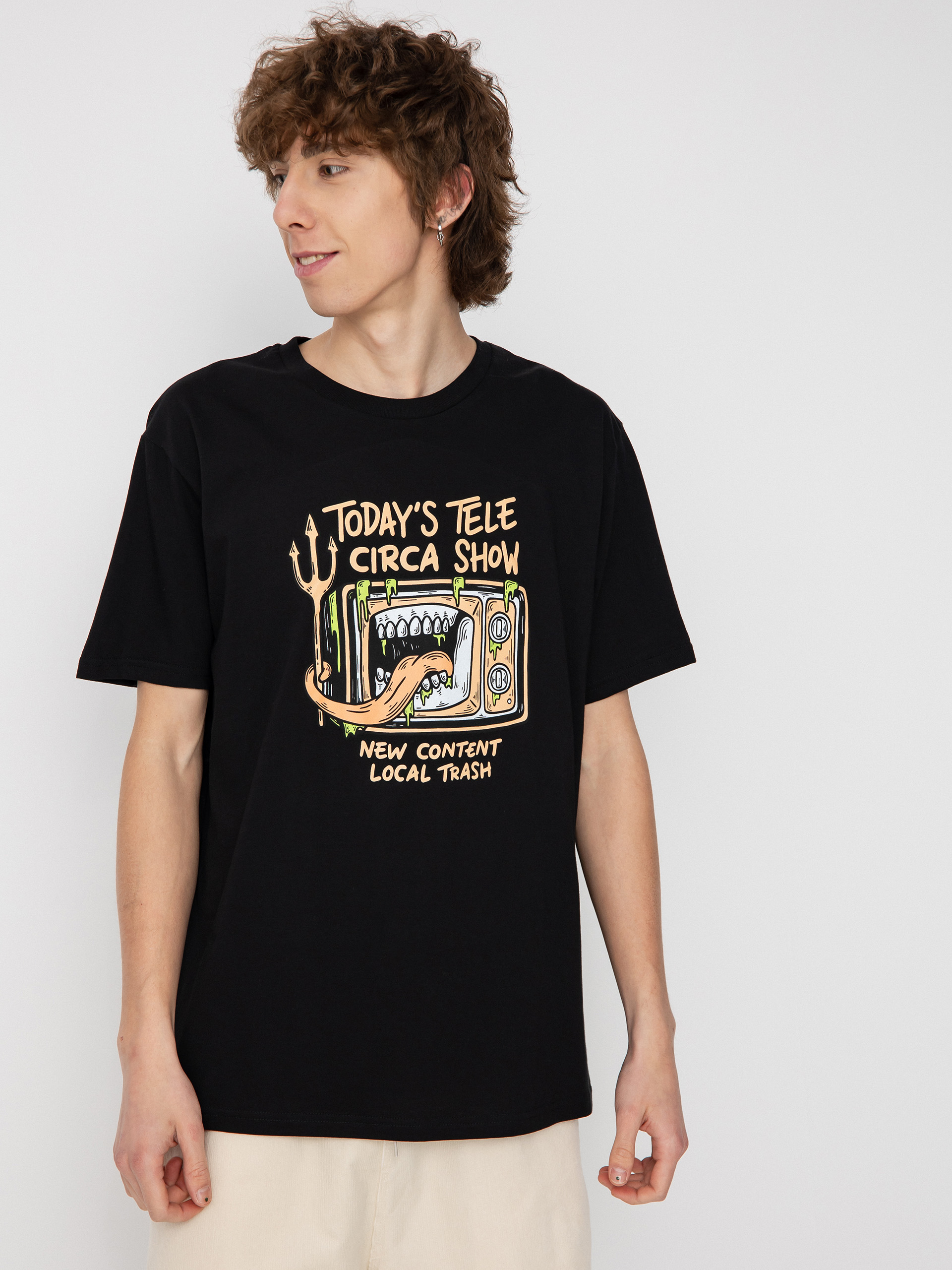 Tricou Circa Telec1Rca (black)