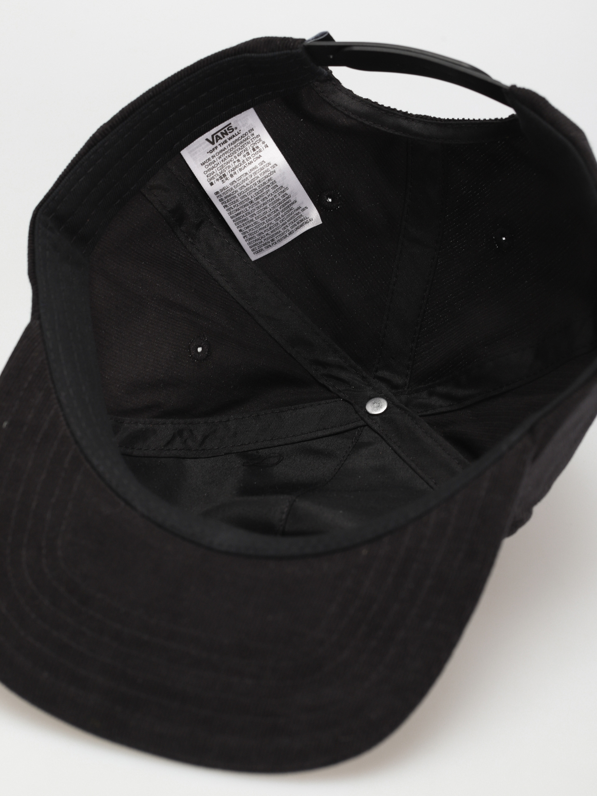 Șapcă Vans Benton Shallow Unstructured (black)