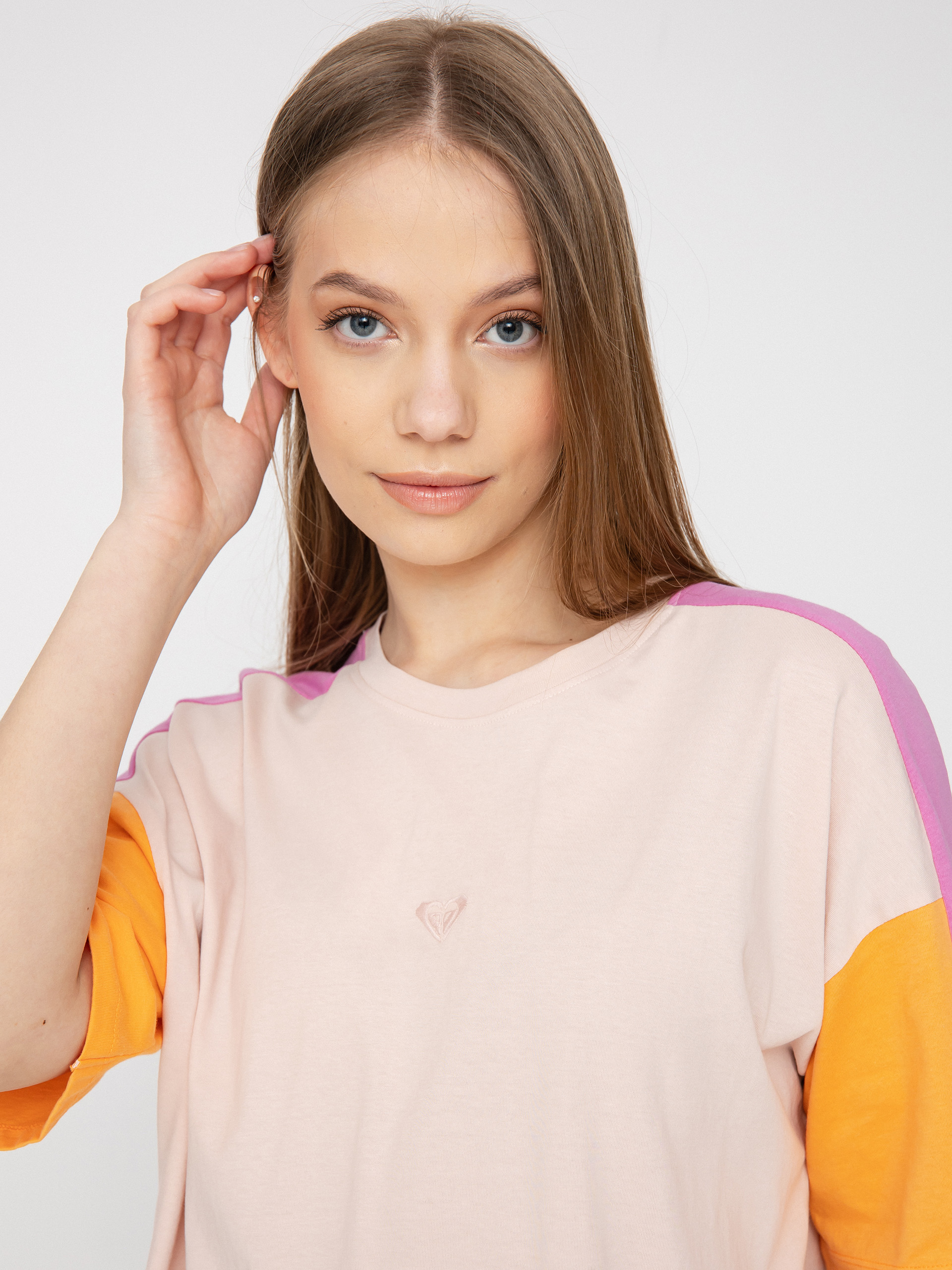 Tricou Roxy Essential Energy Cblock Wmn (peach whip)