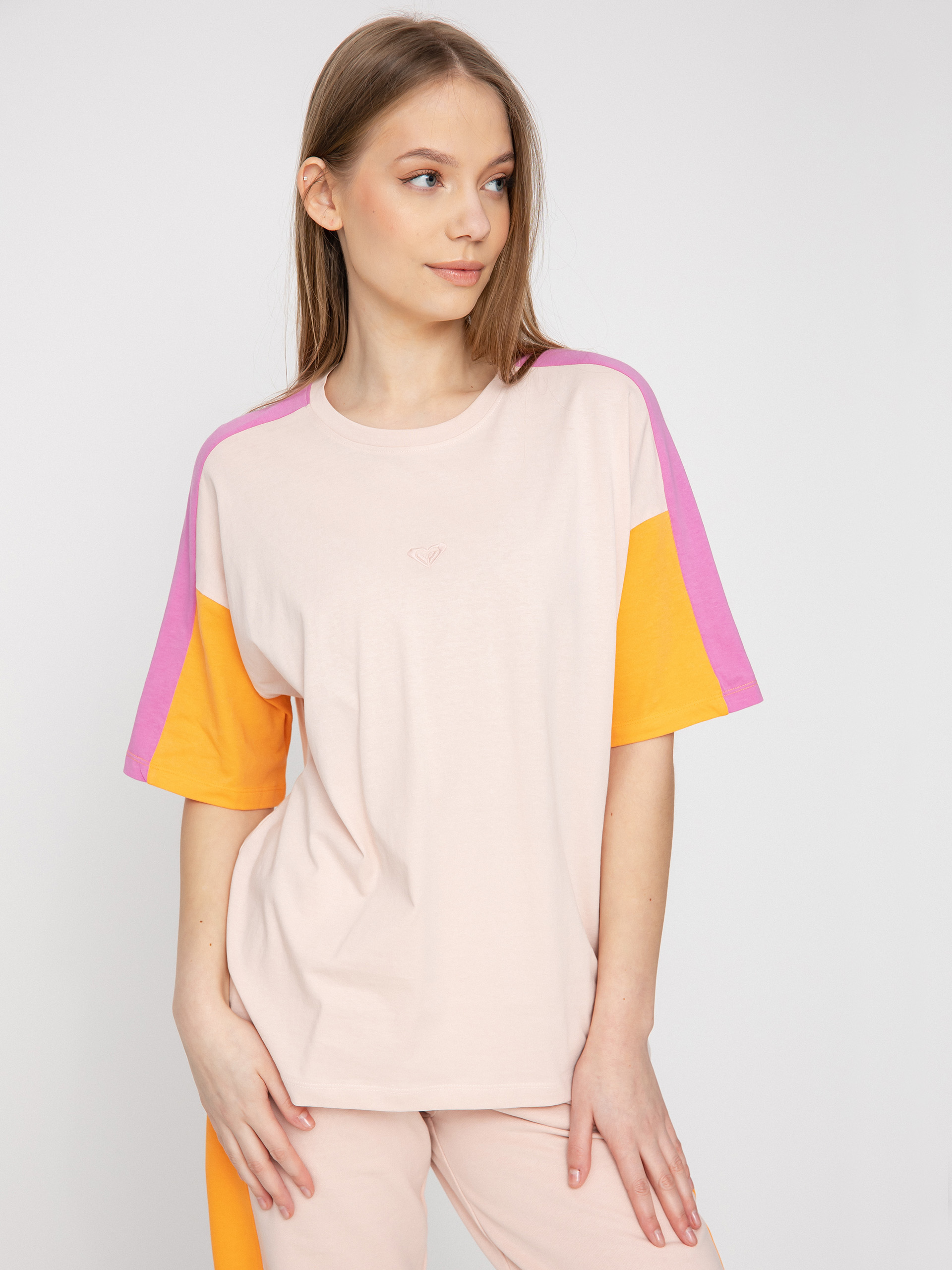 Tricou Roxy Essential Energy Cblock Wmn (peach whip)