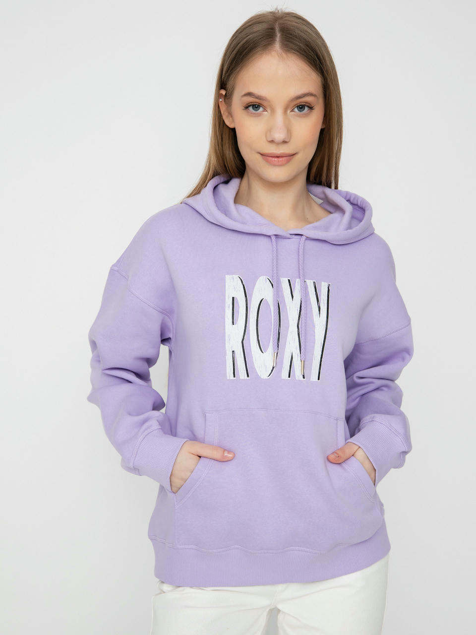 Hanorac cu glugă Roxy Thats Rad HD Wmn (purple rose)