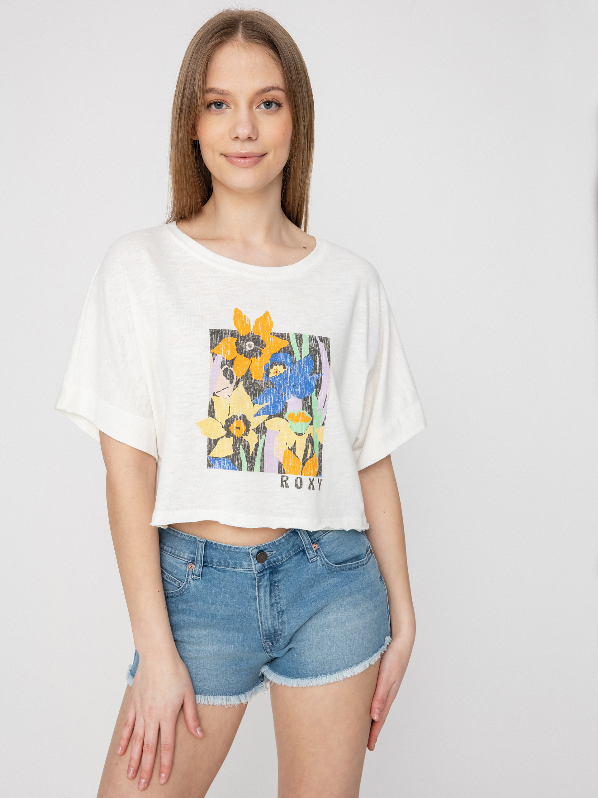 Tricou Roxy Tiki & Surf Tee B Wmn (snow white)