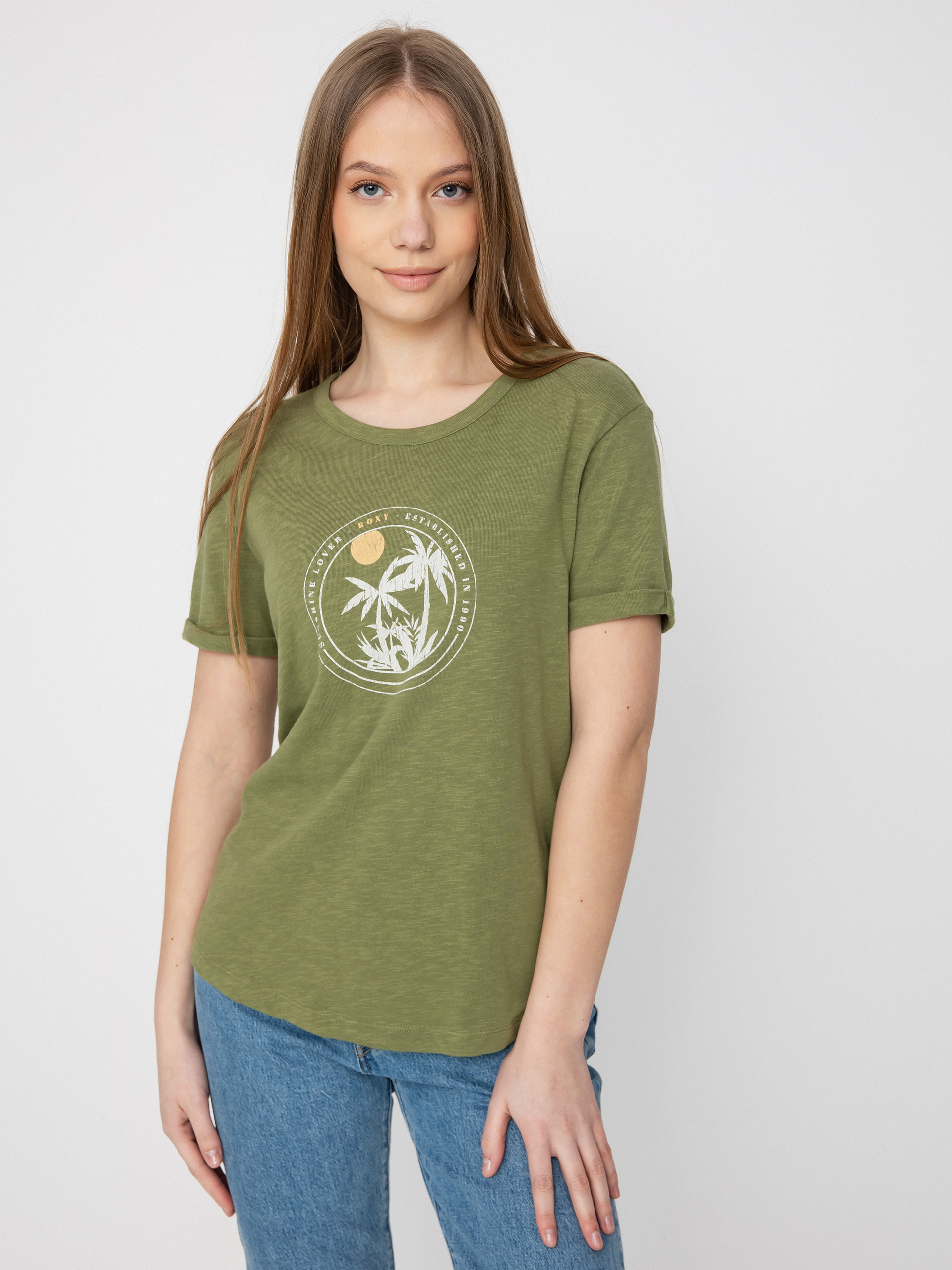 Tricou Roxy Ocean After Wmn (loden green)
