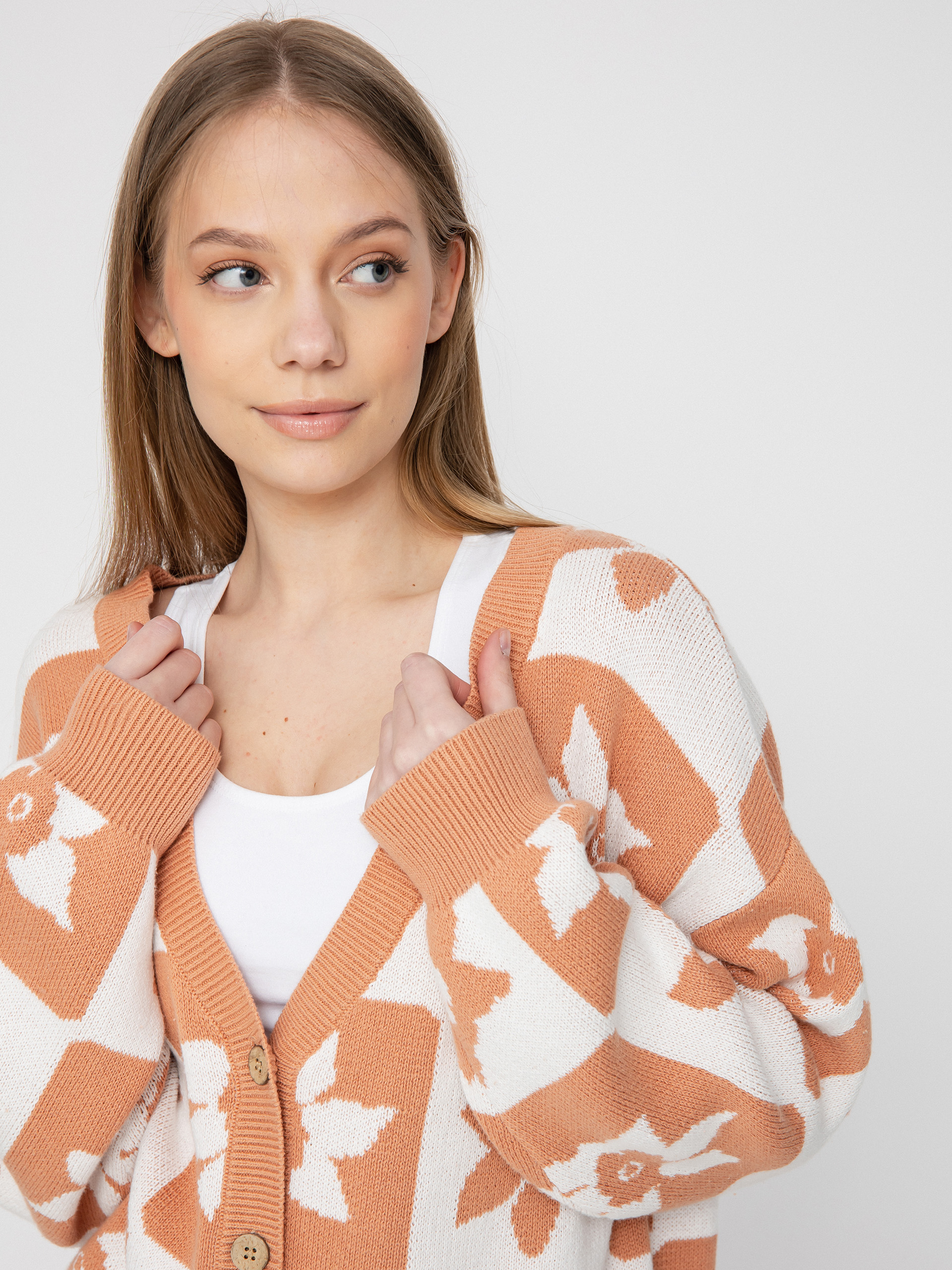 Pulover Roxy Million Glory Wmn (snow white one love check)