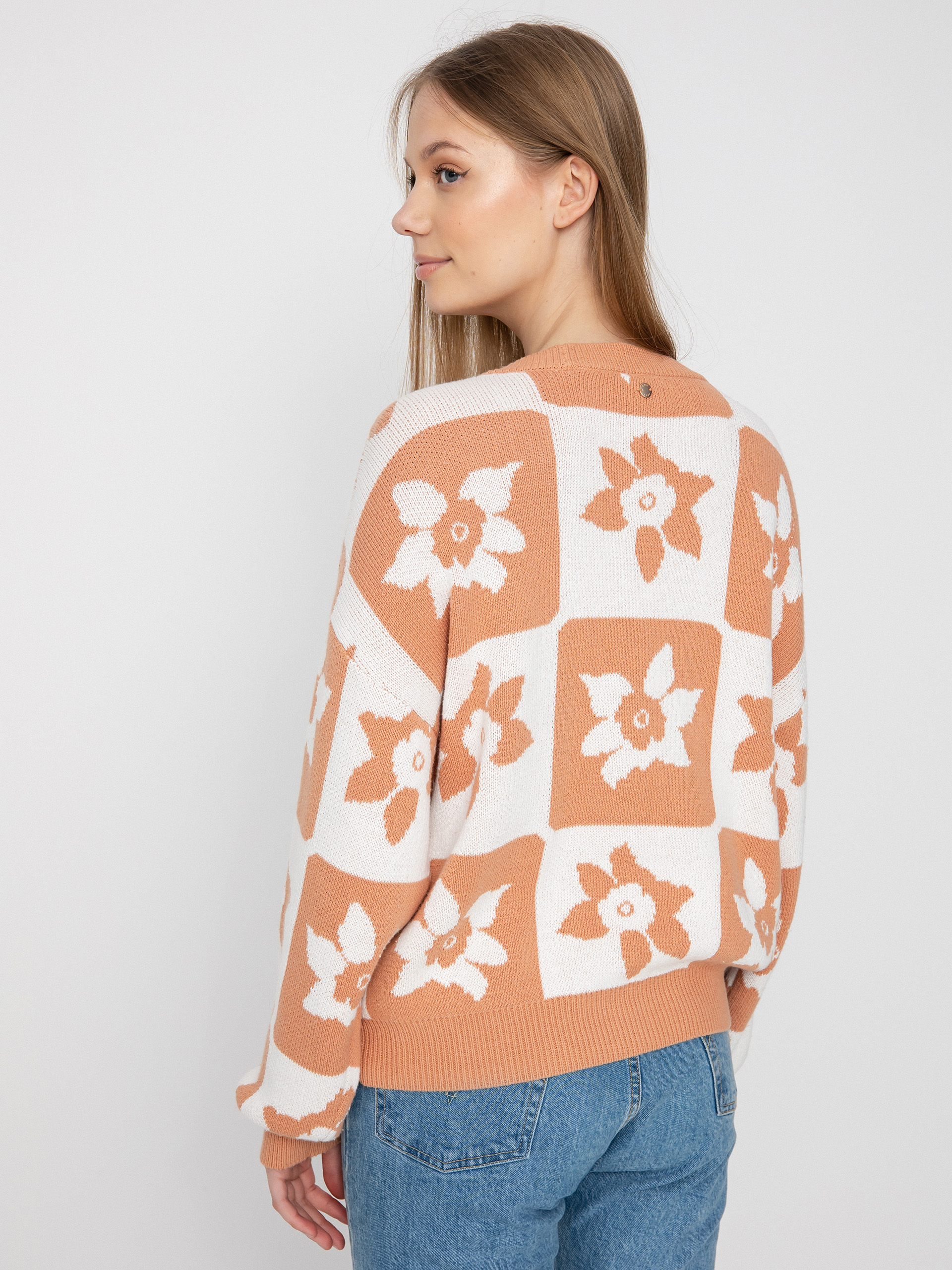 Pulover Roxy Million Glory Wmn (snow white one love check)