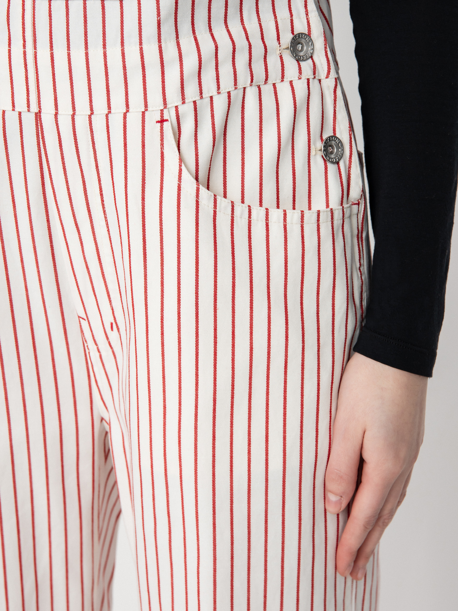 Pantaloni Brixton Costa Overall Wmn (aloha red)