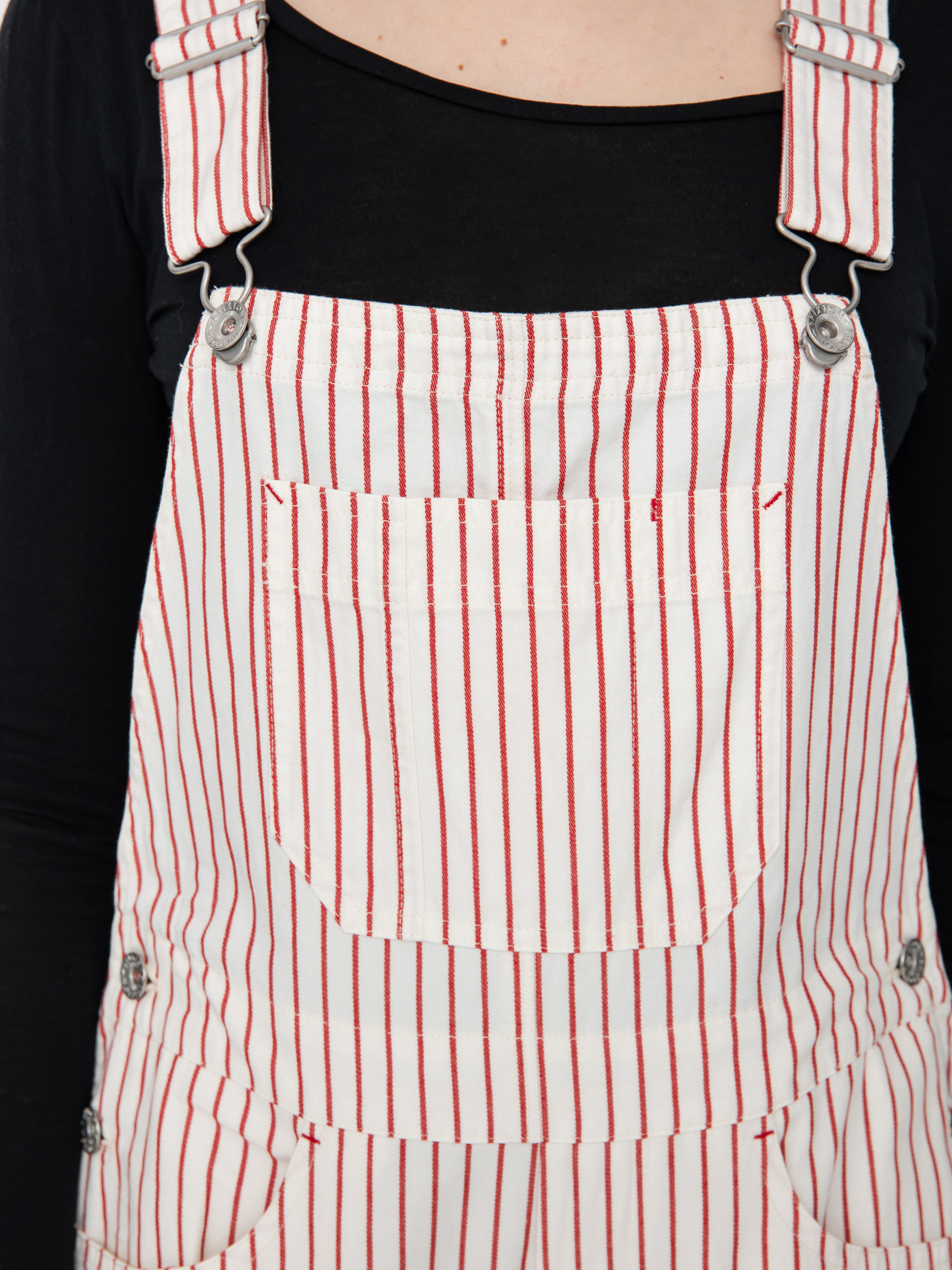 Pantaloni Brixton Costa Overall Wmn (aloha red)