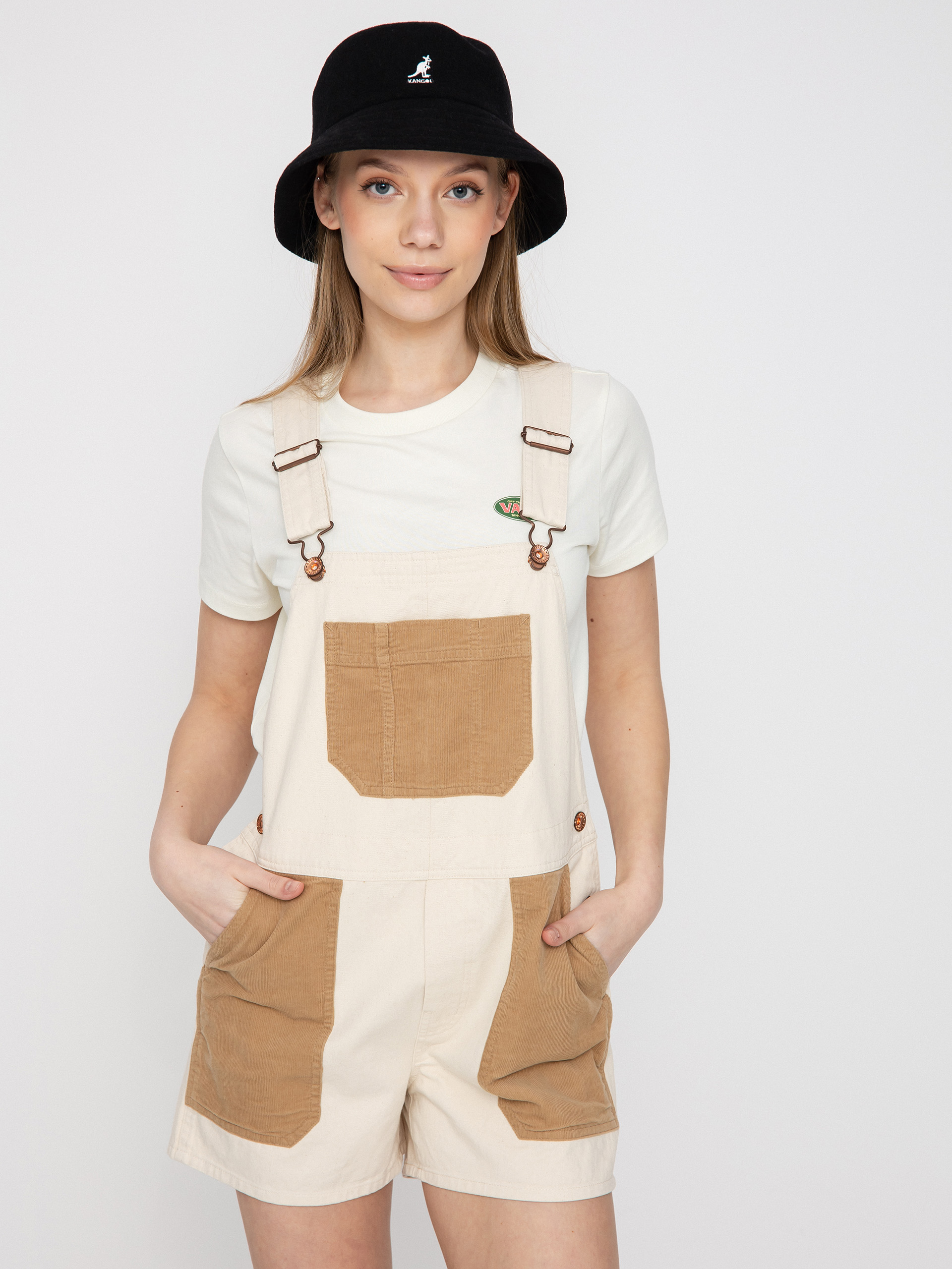Șort Brixton Costa Overall Wmn (natural)