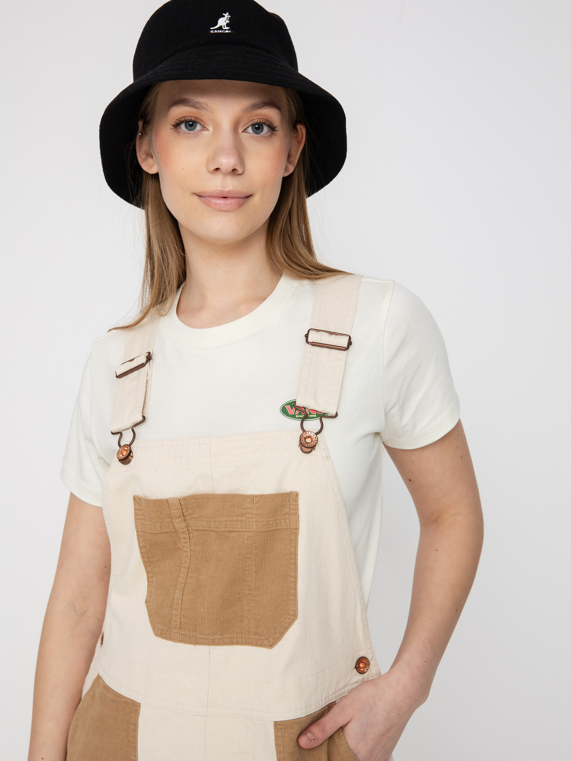 Șort Brixton Costa Overall Wmn (natural)