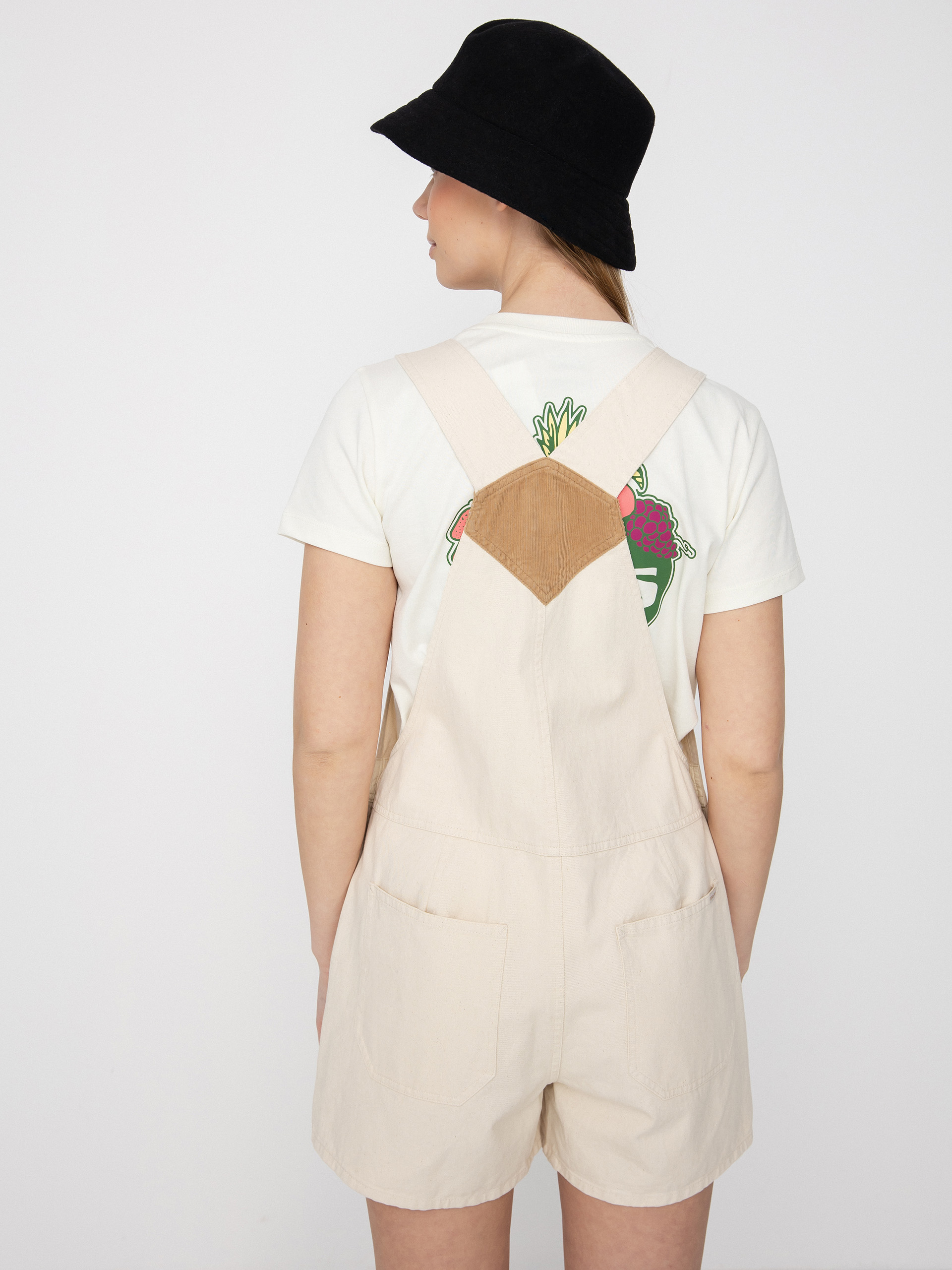 Șort Brixton Costa Overall Wmn (natural)